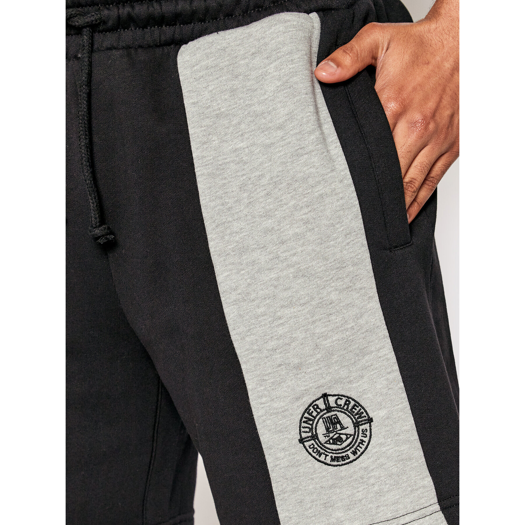Unfair Athletics Спортни шорти UNFR22-089 Черен Regular Fit - Pepit.bg