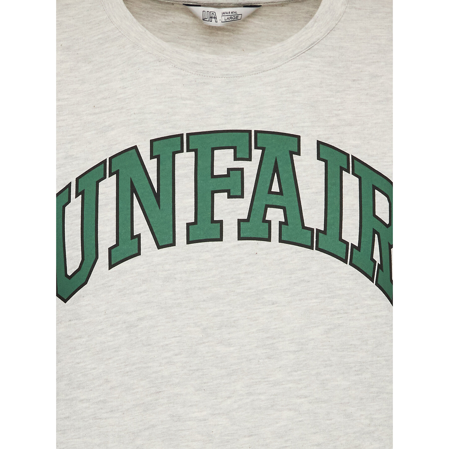 Unfair Athletics Тишърт College UNFR23-022 Сив Regular Fit - Pepit.bg