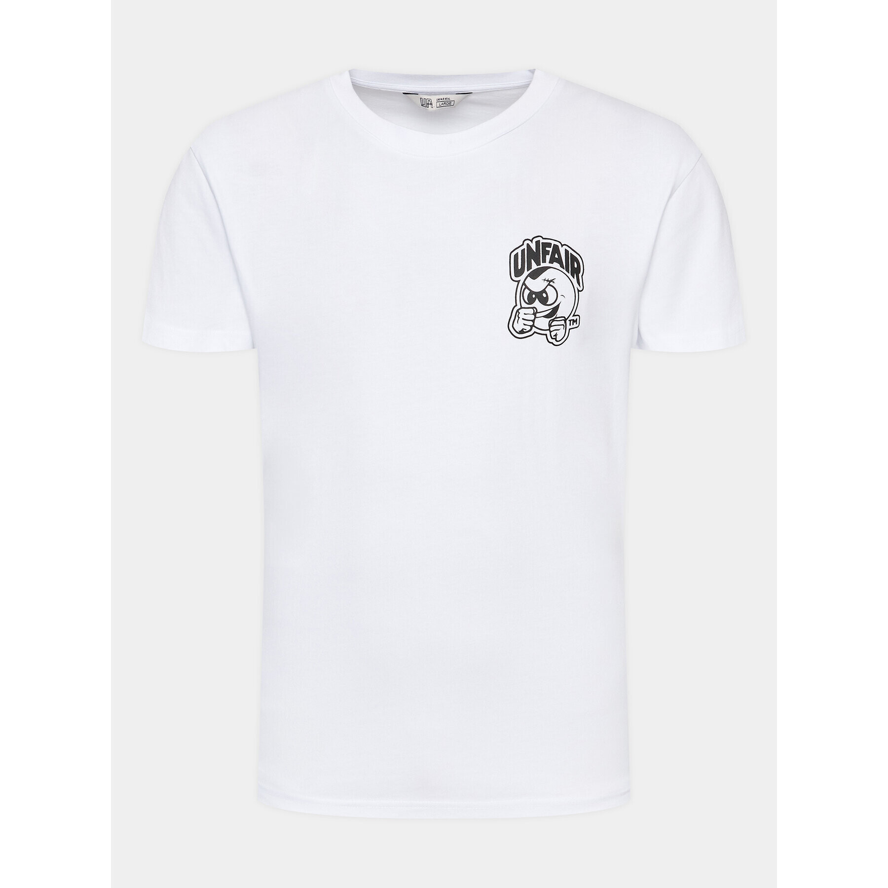 Unfair Athletics Тишърт Punchingball UNFR18-012 Бял Regular Fit - Pepit.bg