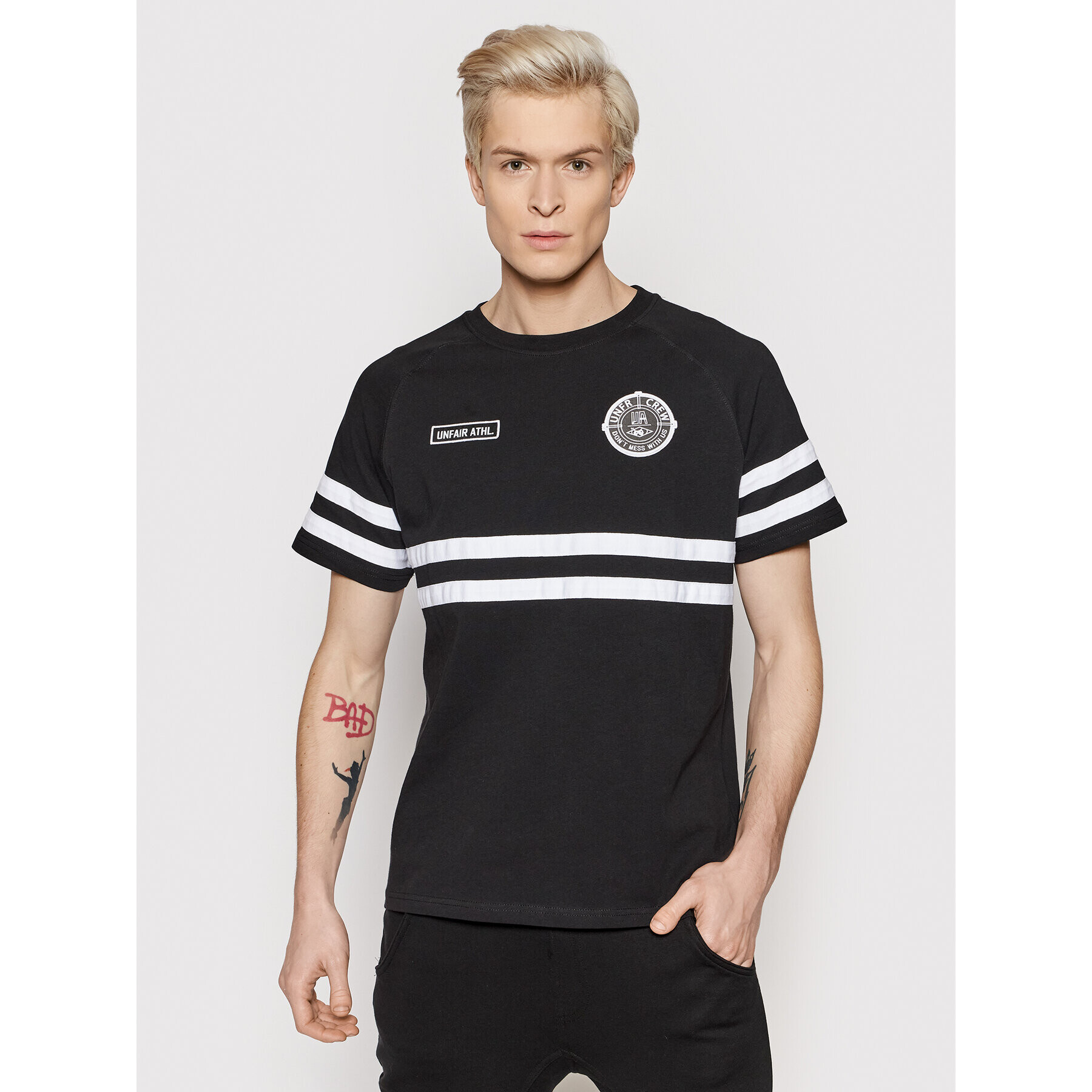 Unfair Athletics Тишърт UNFR19-013 Черен Regular Fit - Pepit.bg
