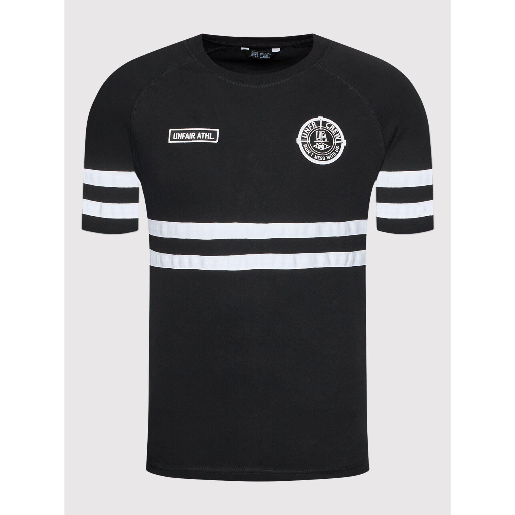 Unfair Athletics Тишърт UNFR19-013 Черен Regular Fit - Pepit.bg