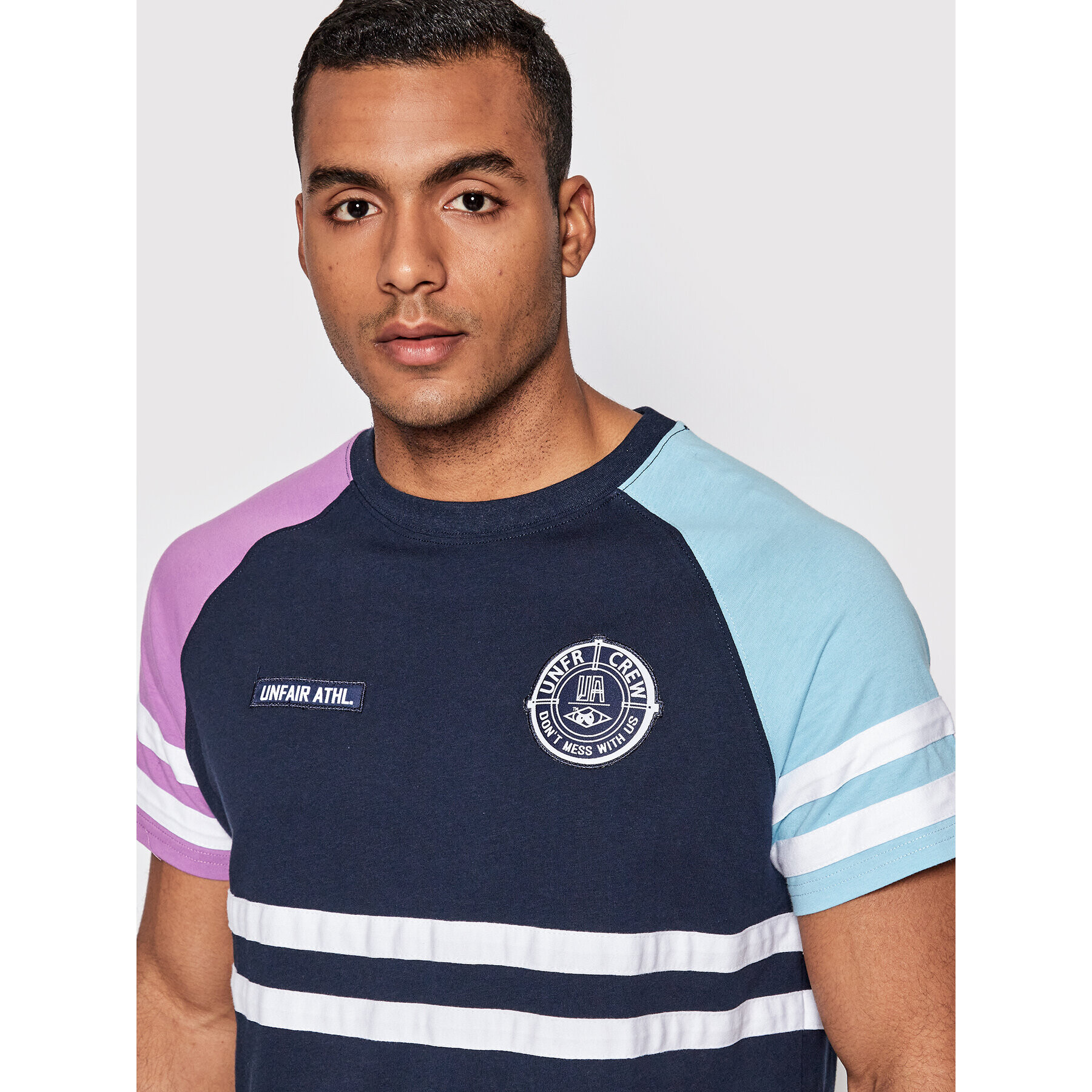 Unfair Athletics Тишърт UNFR22-080 Тъмносин Regular Fit - Pepit.bg