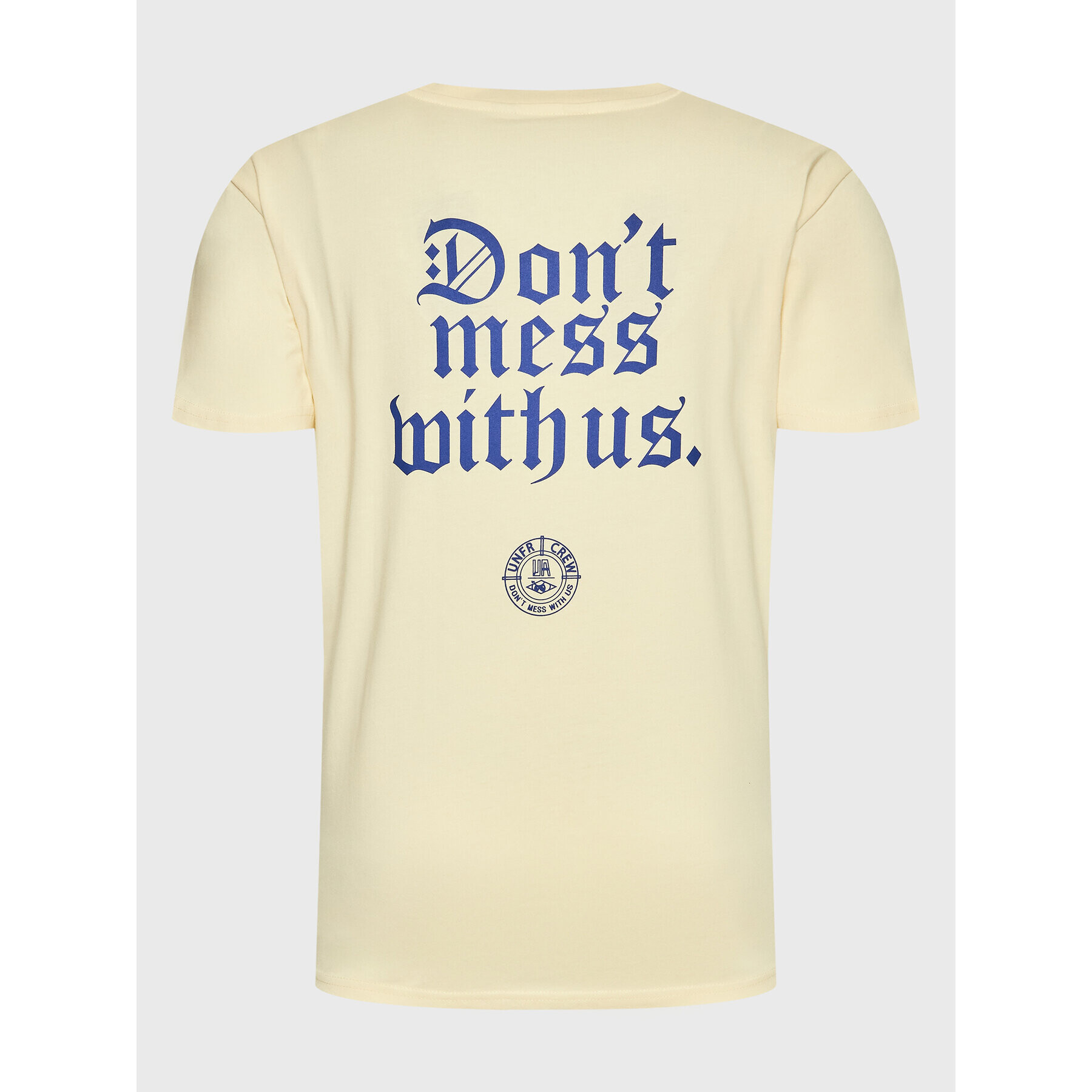 Unfair Athletics Тишърт UNFR22-129 Жълт Regular Fit - Pepit.bg