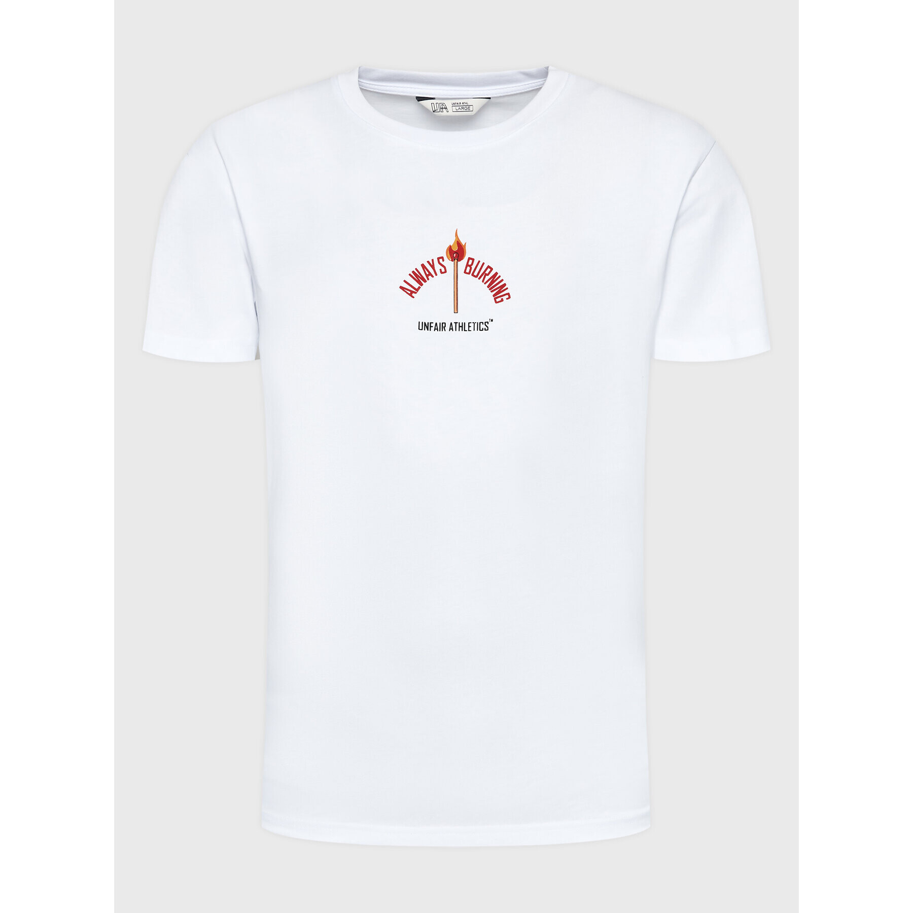 Unfair Athletics Тишърт UNFR22-133 Бял Regular Fit - Pepit.bg