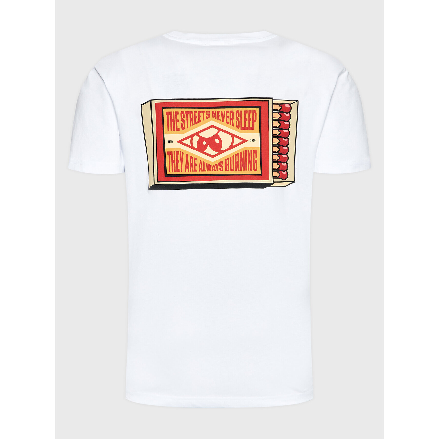 Unfair Athletics Тишърт UNFR22-133 Бял Regular Fit - Pepit.bg