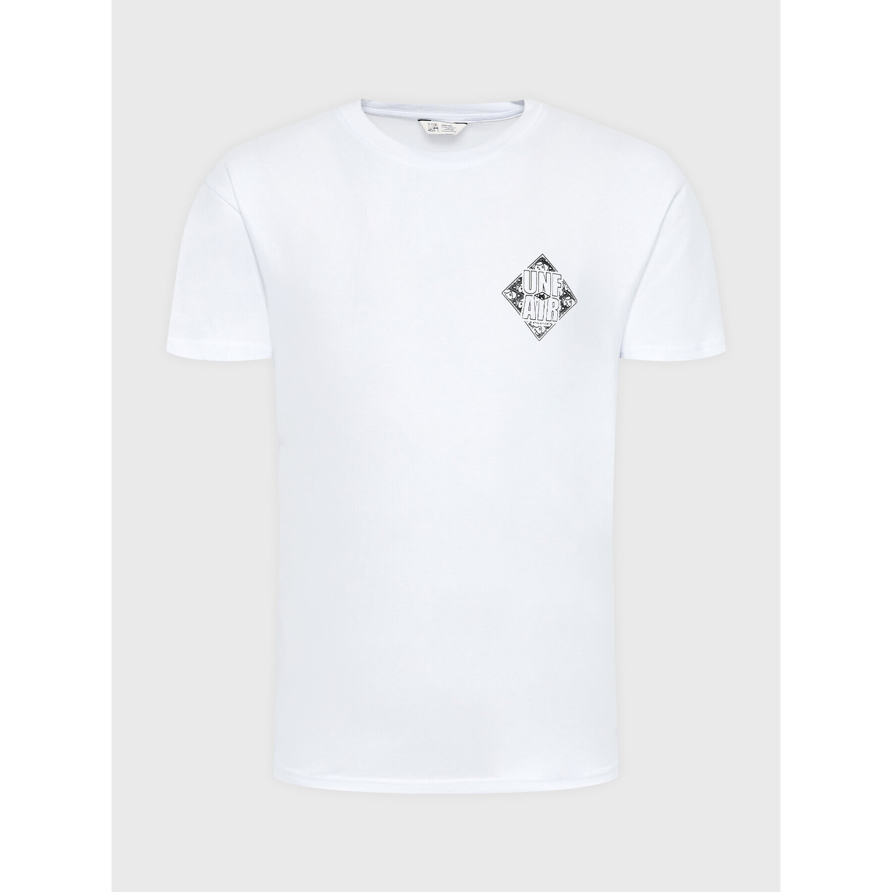 Unfair Athletics Тишърт UNFR22-144 Бял Regular Fit - Pepit.bg