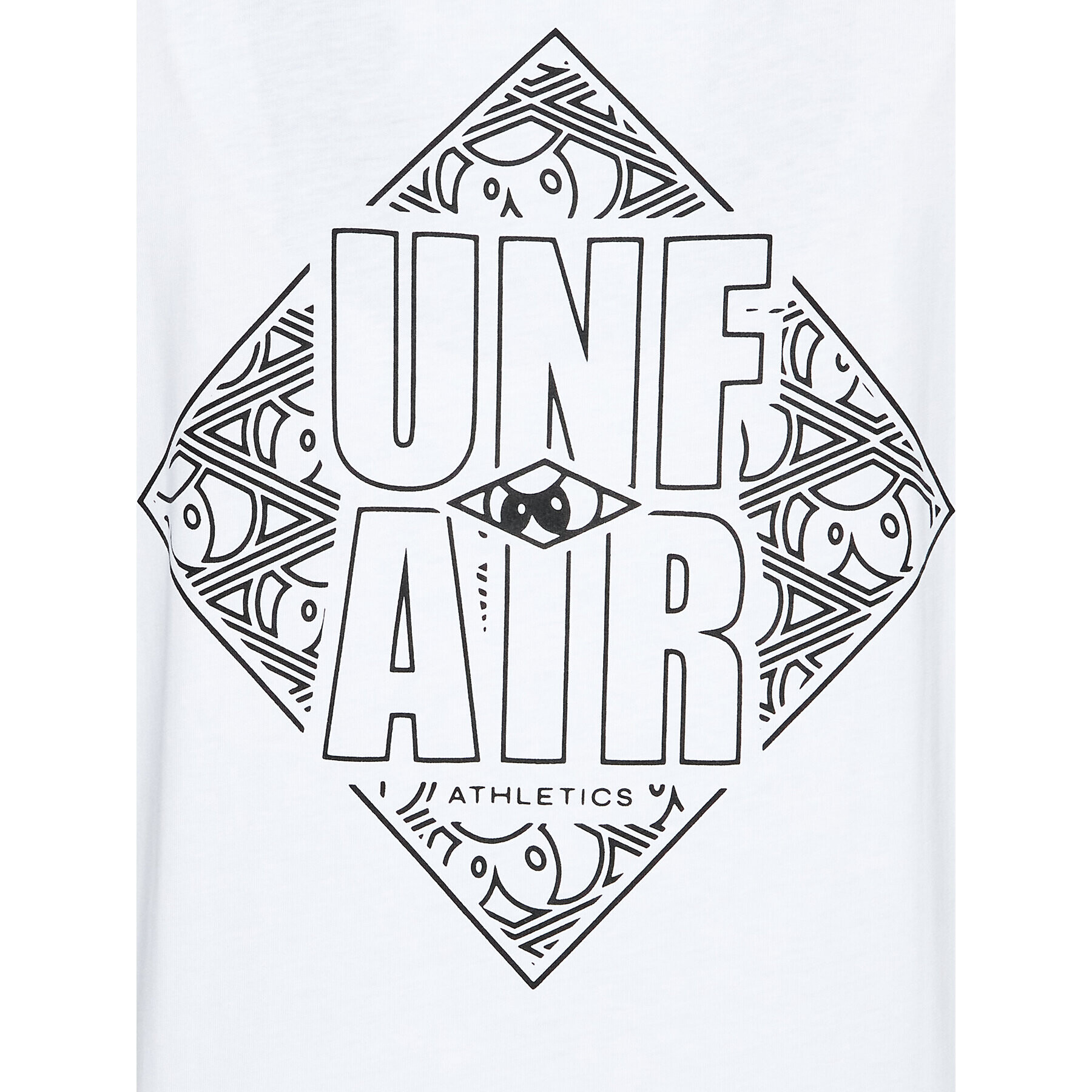 Unfair Athletics Тишърт UNFR22-144 Бял Regular Fit - Pepit.bg