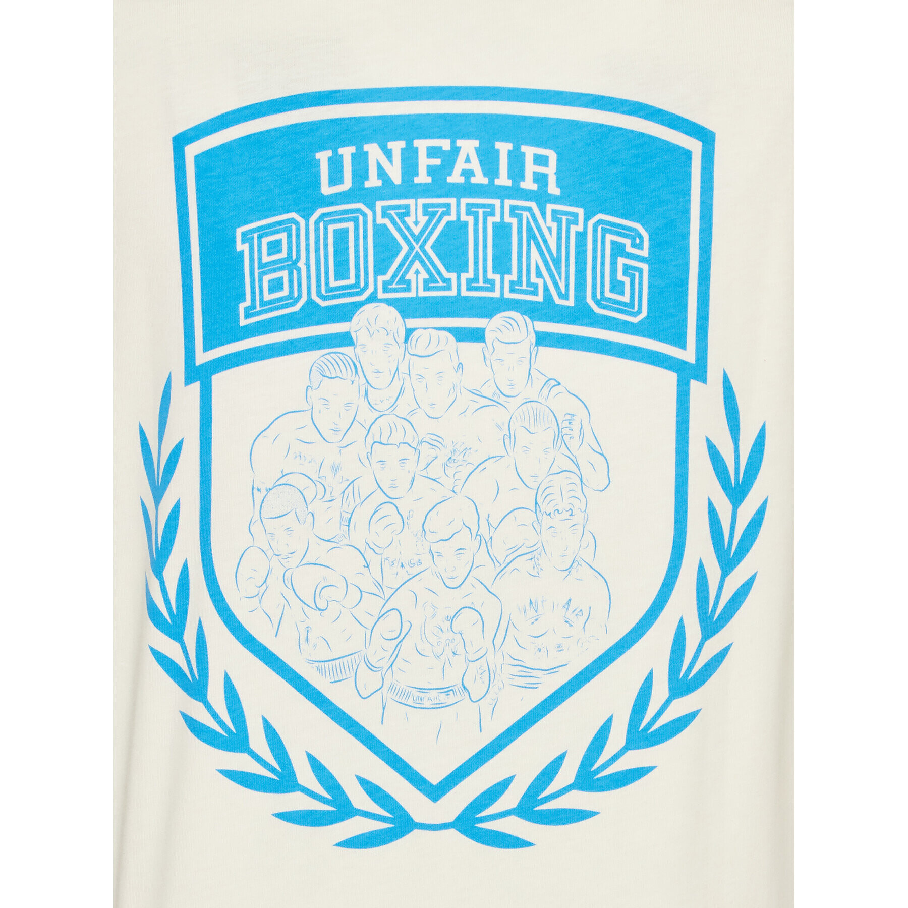 Unfair Athletics Тишърт UNFR23-007 Бежов Regular Fit - Pepit.bg