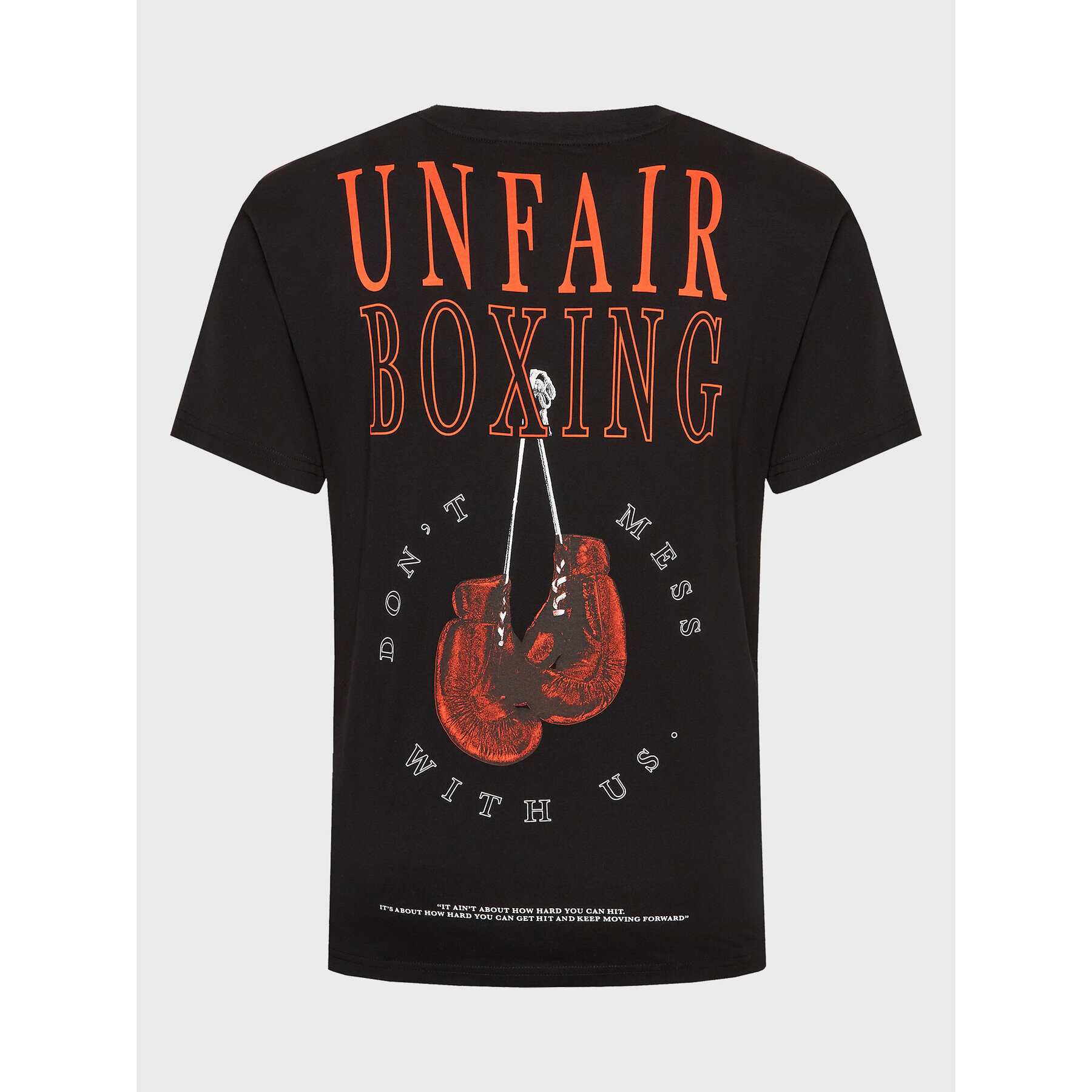 Unfair Athletics Тишърт UNFR23-008 Черен Regular Fit - Pepit.bg