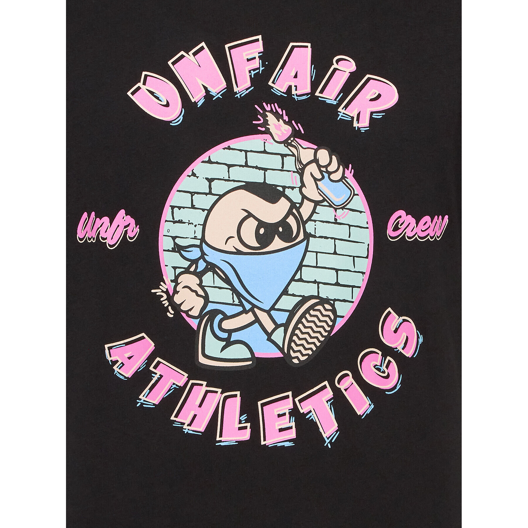 Unfair Athletics Тишърт UNFR23-010 Черен Regular Fit - Pepit.bg