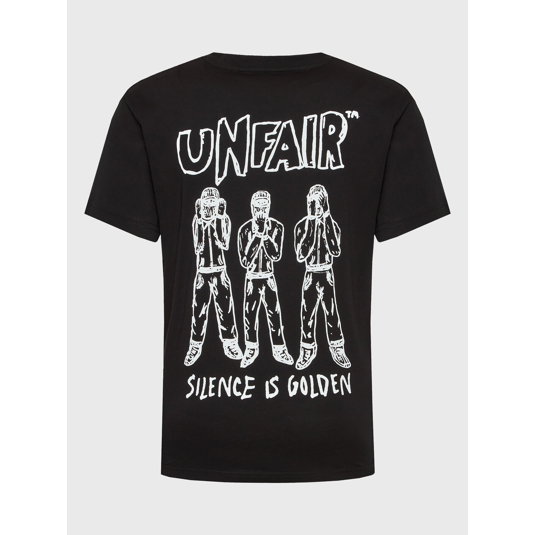 Unfair Athletics Тишърт UNFR23-013 Черен Regular Fit - Pepit.bg