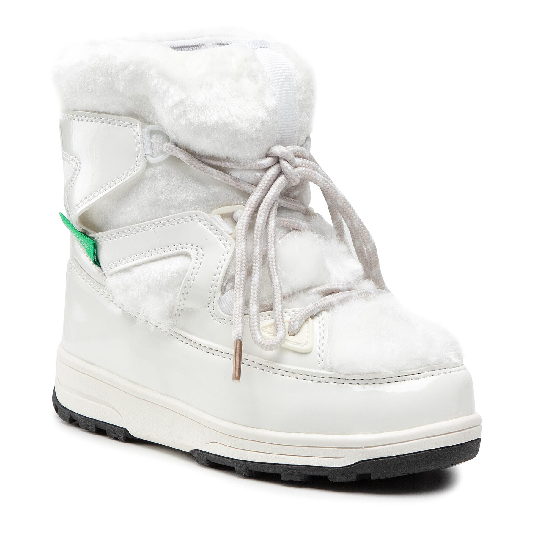 United Colors Of Benetton Апрески Visor Fur BTK128516 Бял - Pepit.bg