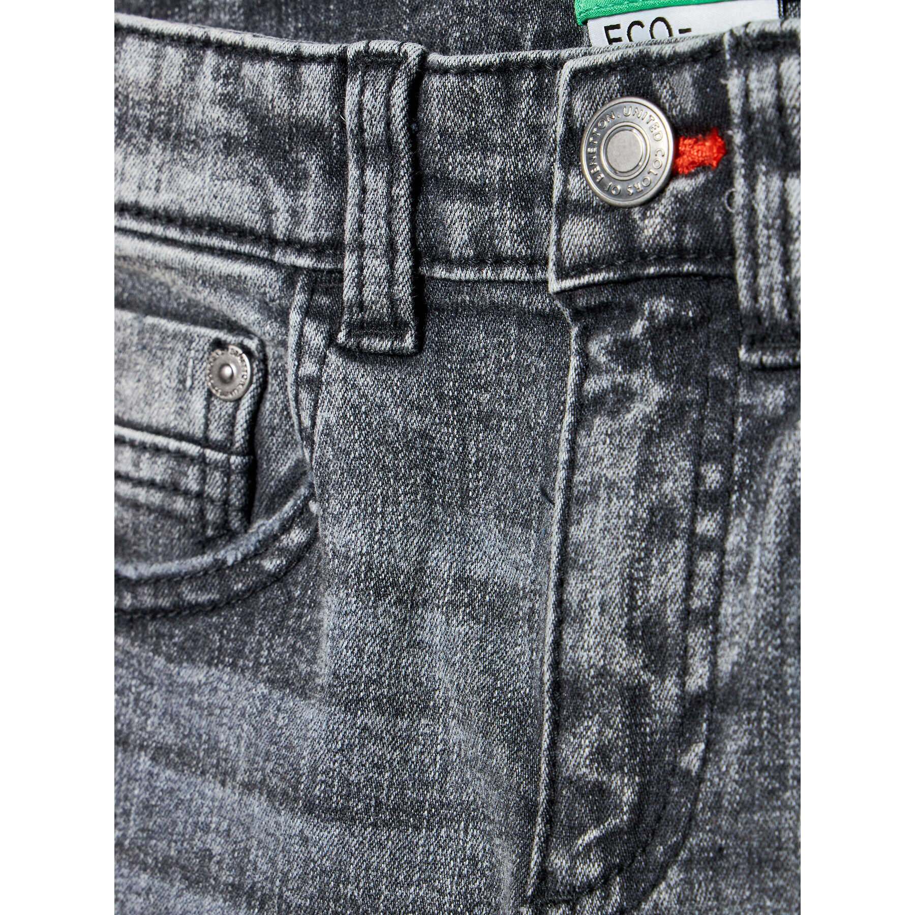 United Colors Of Benetton Дънки 4XA2CE00W Сив Skinny Fit - Pepit.bg