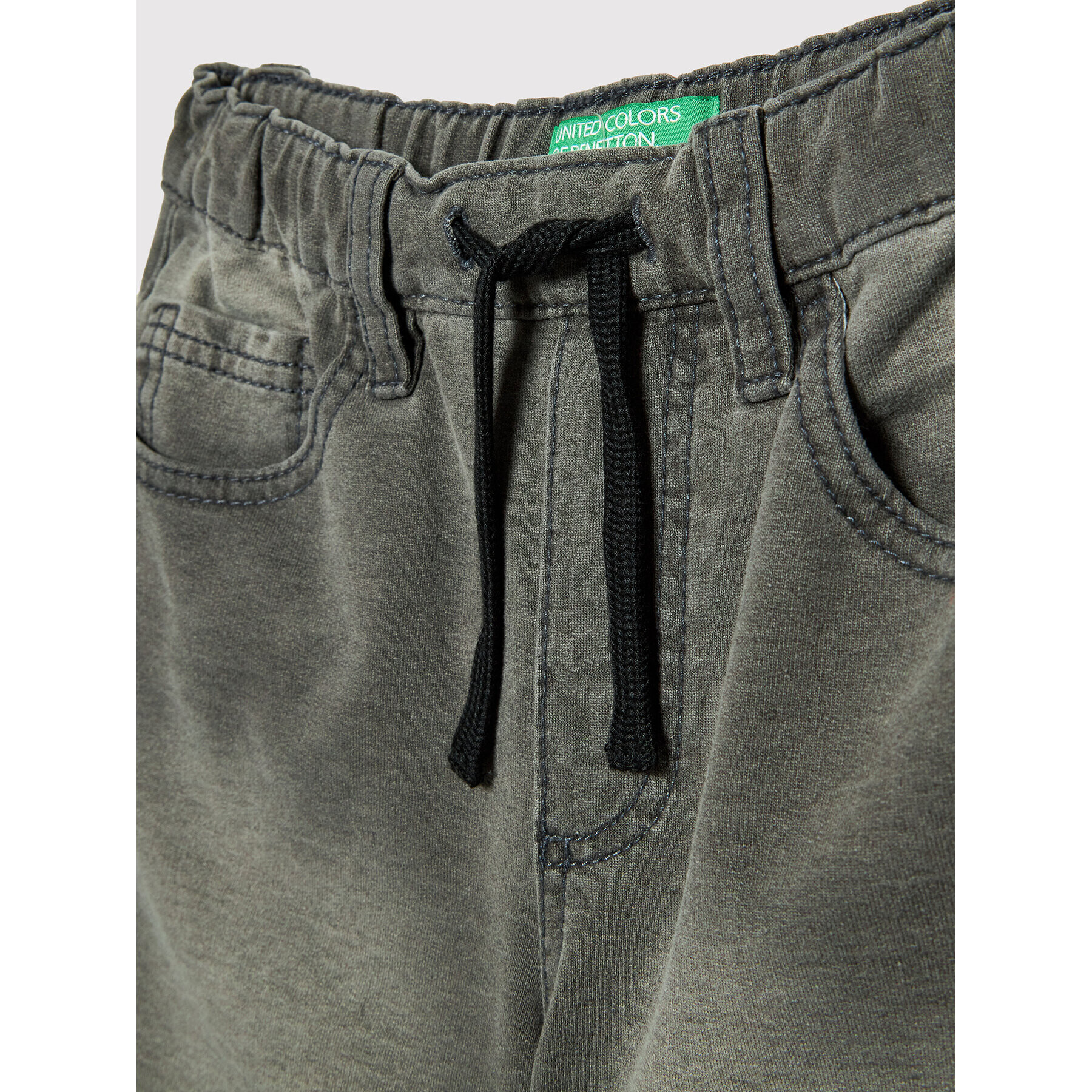 United Colors Of Benetton Дънкови шорти 4BAYC900L Сив Regular Fit - Pepit.bg