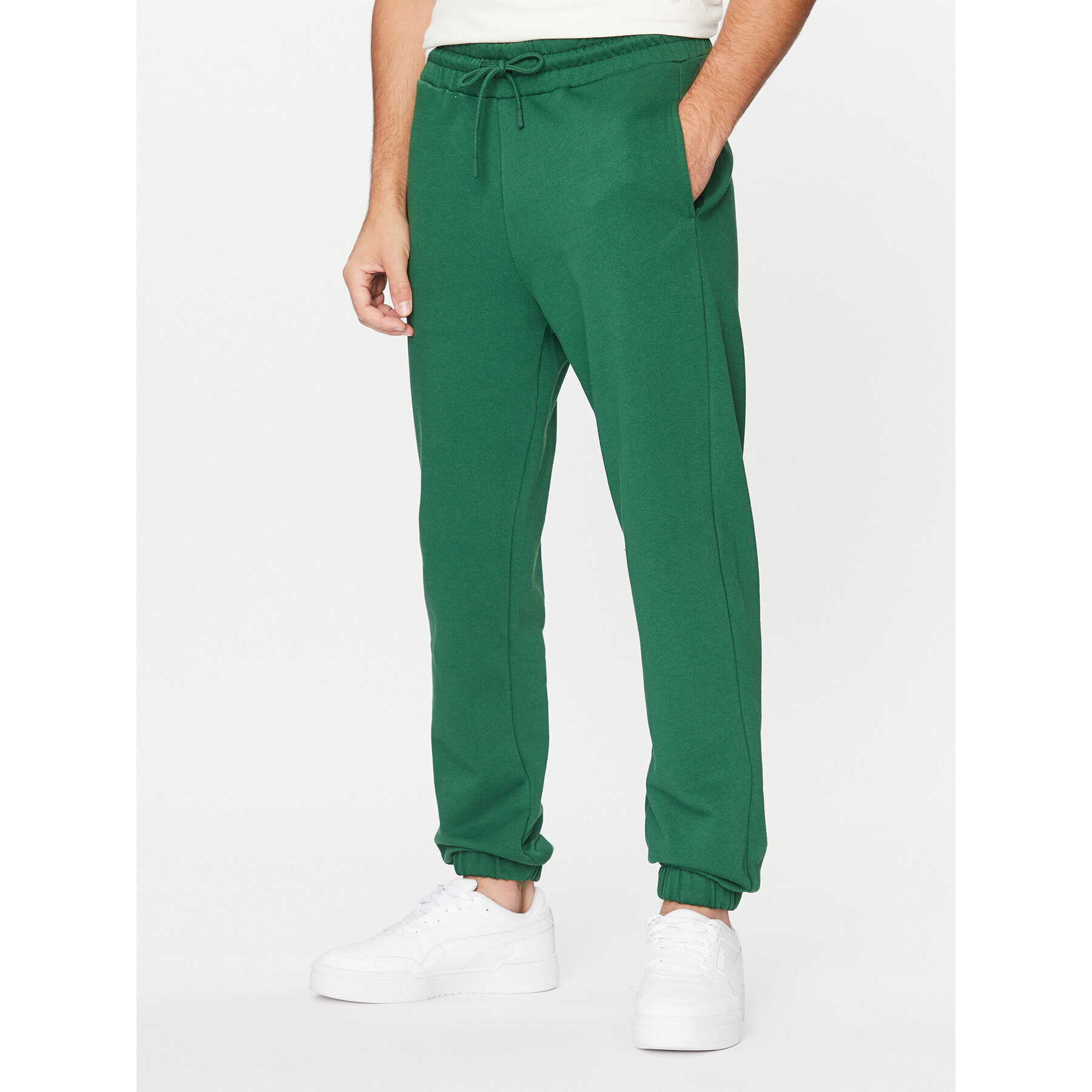 United Colors Of Benetton Долнище анцуг 3J73UF00U Зелен Regular Fit - Pepit.bg