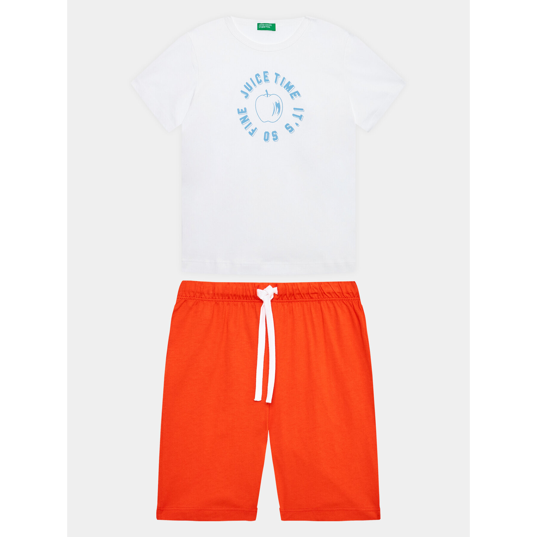 United Colors Of Benetton Комплект тишърт и панталонки 3096GK00B Цветен Regular Fit - Pepit.bg