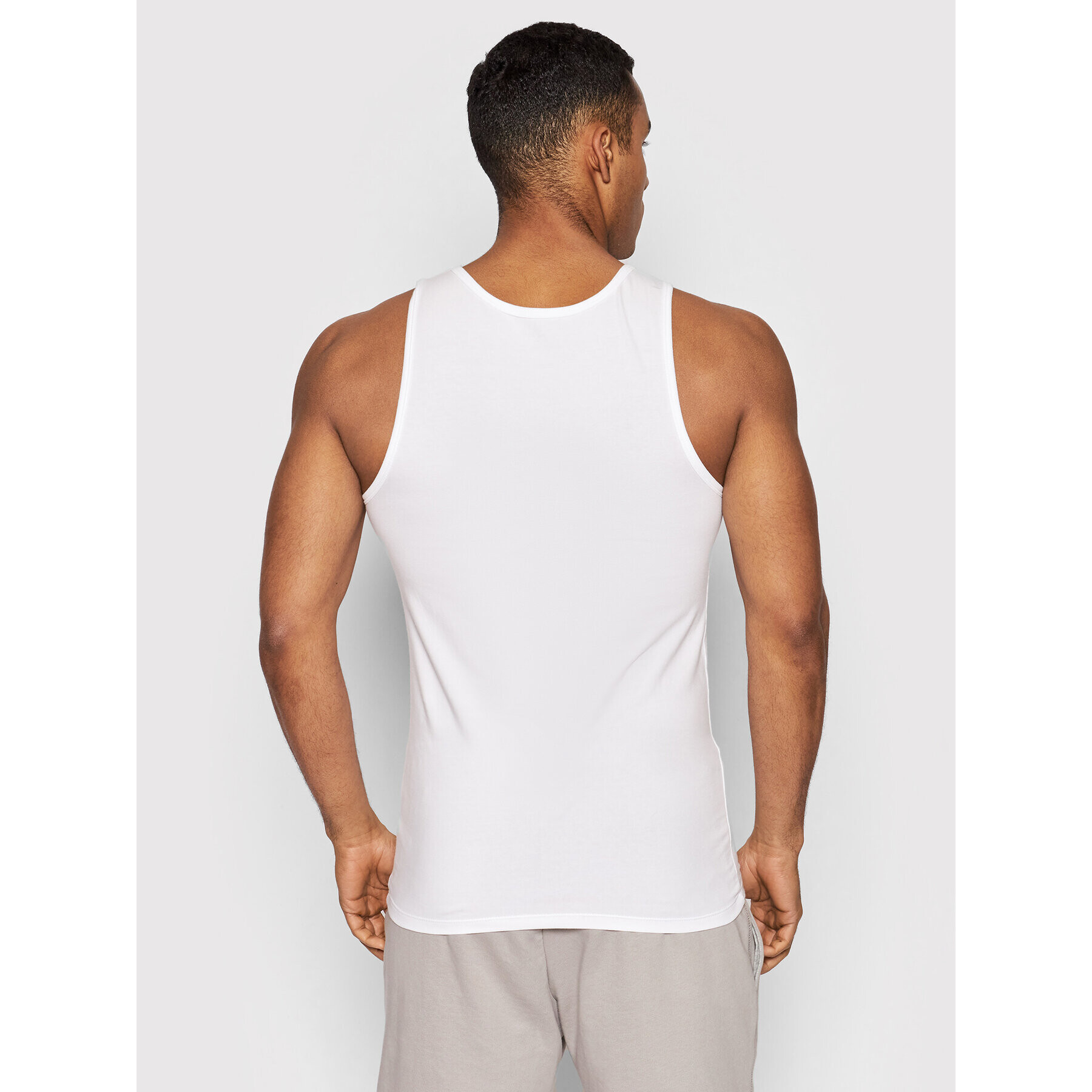 United Colors Of Benetton Мъжки топ 3OP82H257 Бял Regular Fit - Pepit.bg