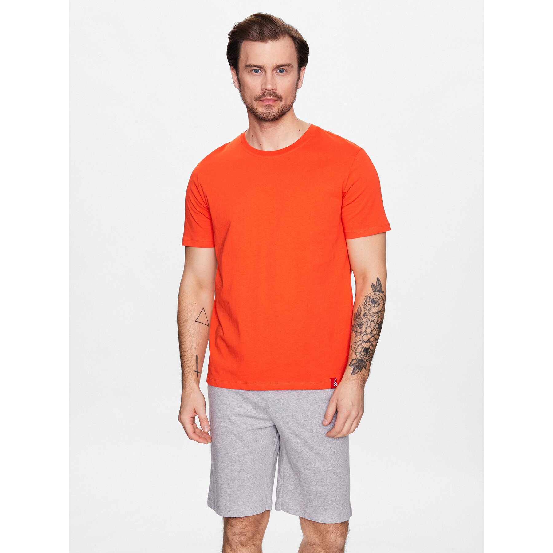 United Colors Of Benetton Пижама 30964P01C Червен Regular Fit - Pepit.bg