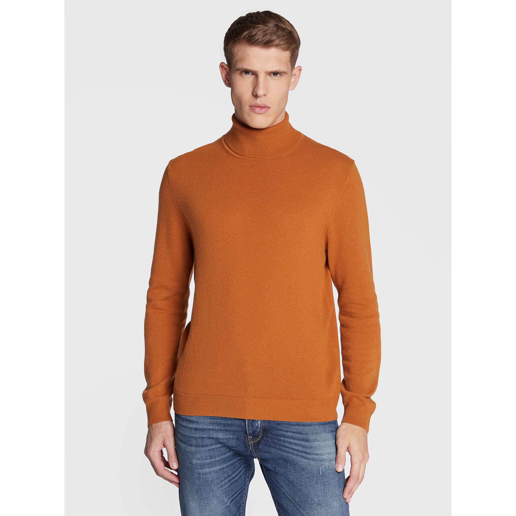 United Colors Of Benetton Поло 1002U2180 Оранжев Regular Fit - Pepit.bg