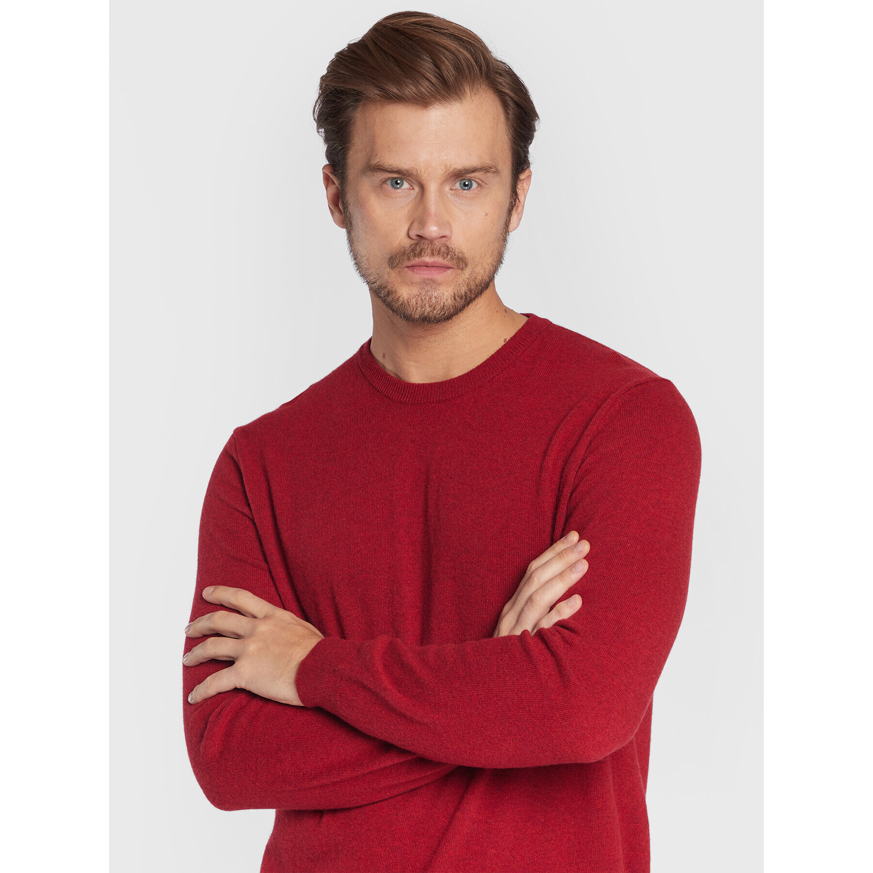 United Colors Of Benetton Пуловер 1002U1G34 Червен Regular Fit - Pepit.bg