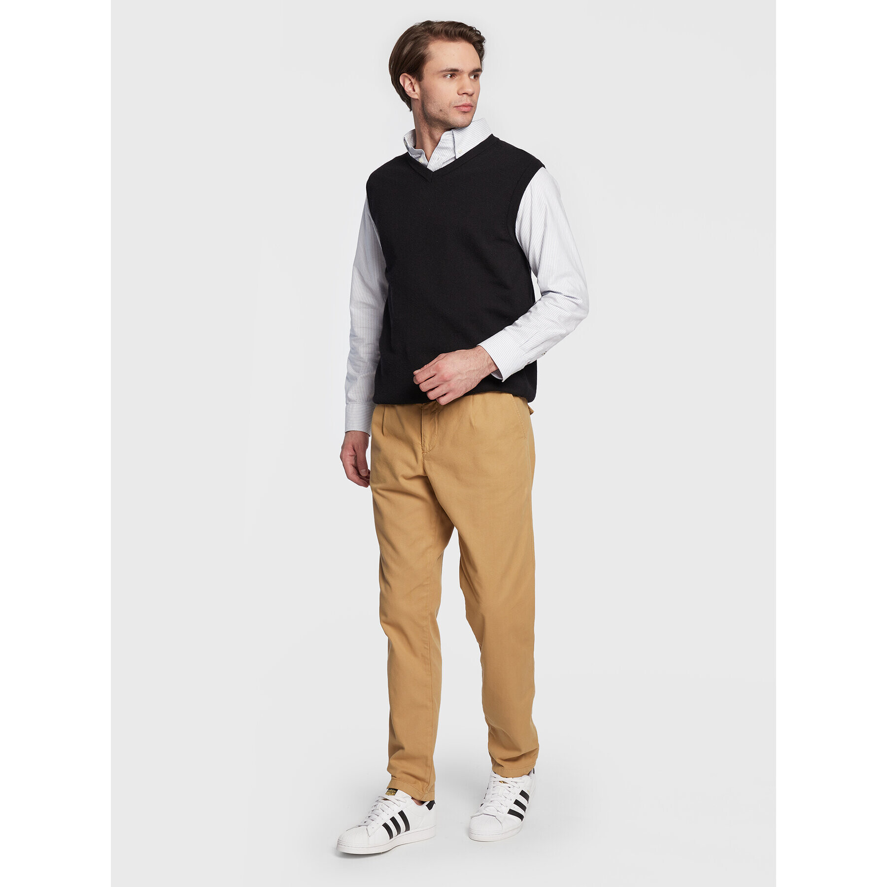 United Colors Of Benetton Пуловер 1002U4007 Черен Regular Fit - Pepit.bg