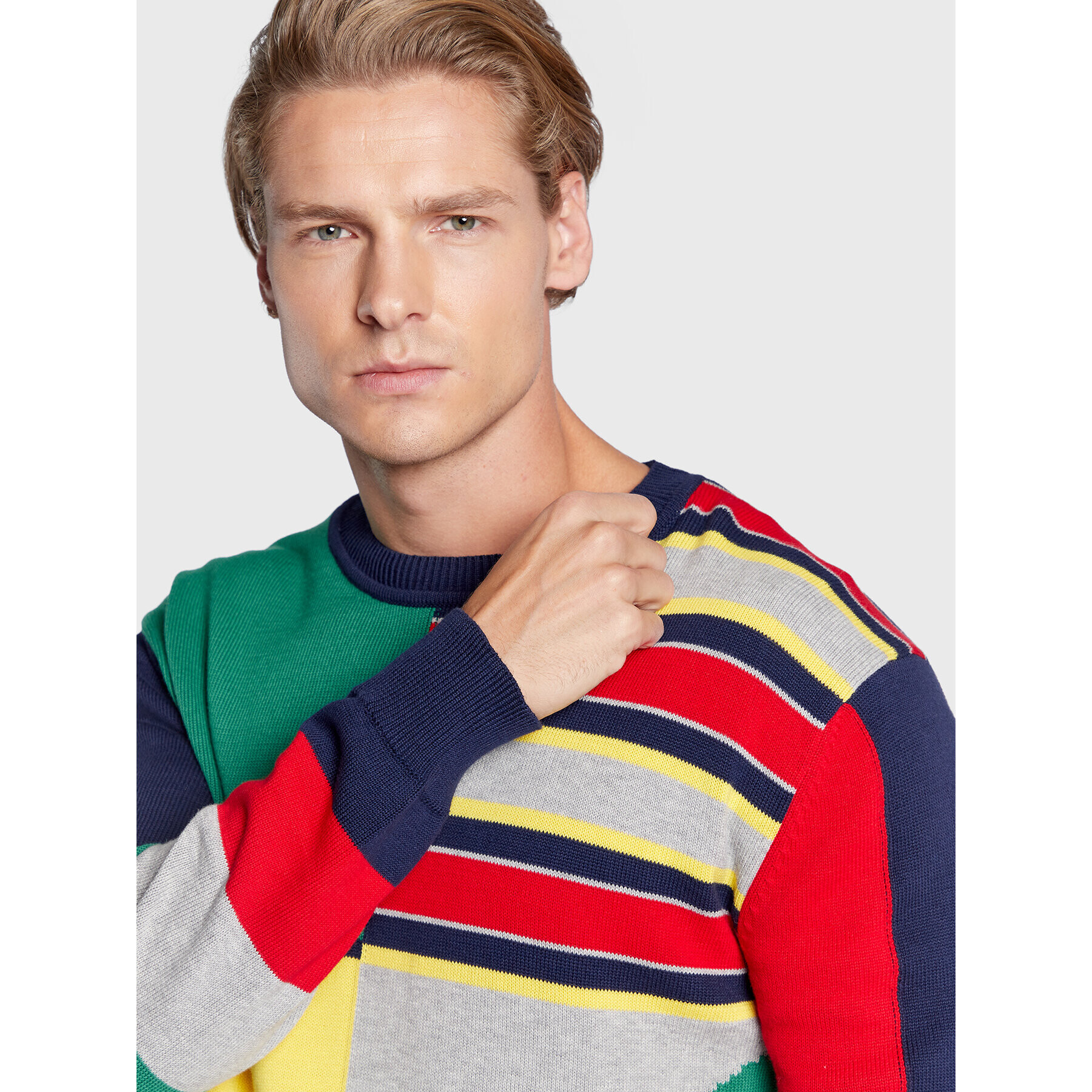 United Colors Of Benetton Пуловер 1298K102D Цветен Regular Fit - Pepit.bg