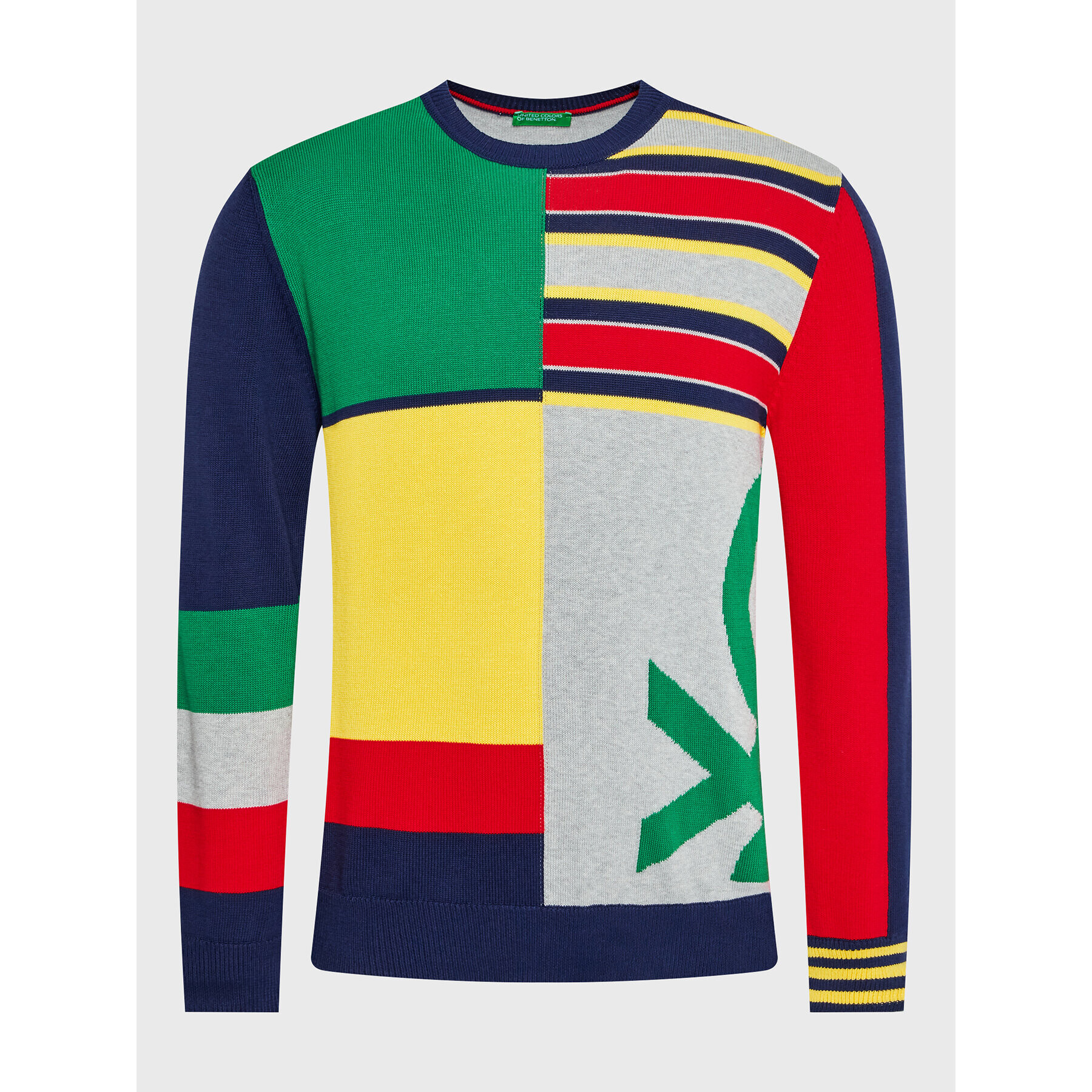 United Colors Of Benetton Пуловер 1298K102D Цветен Regular Fit - Pepit.bg