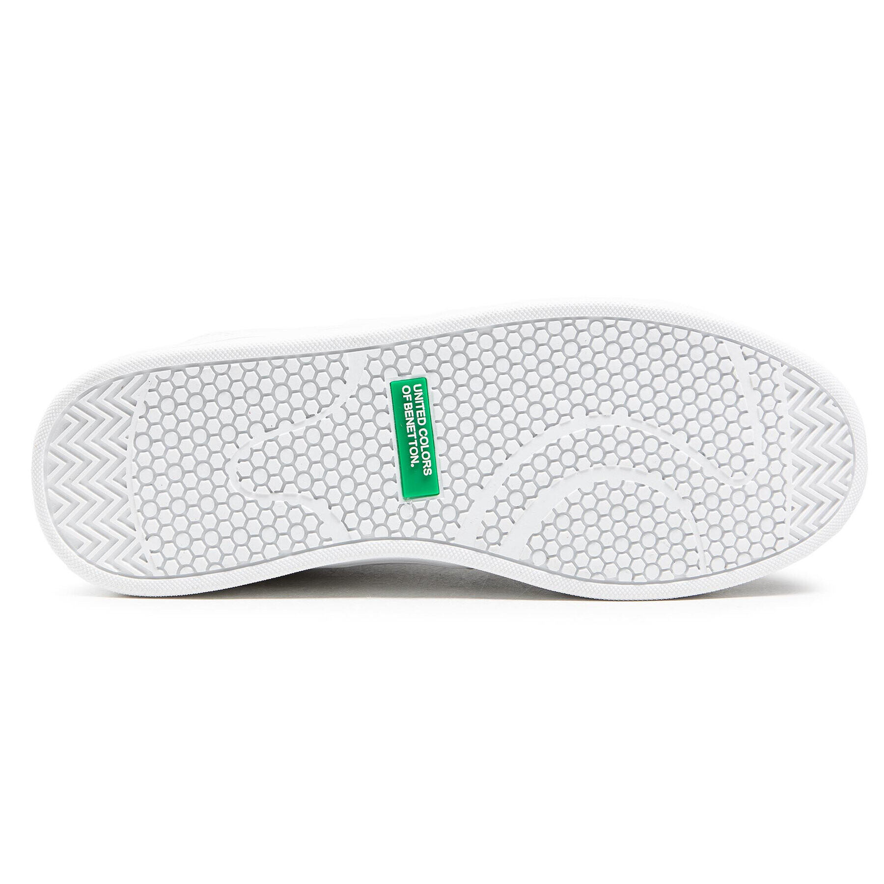 United Colors Of Benetton Сникърси Walk Lth BTW114010 Бял - Pepit.bg