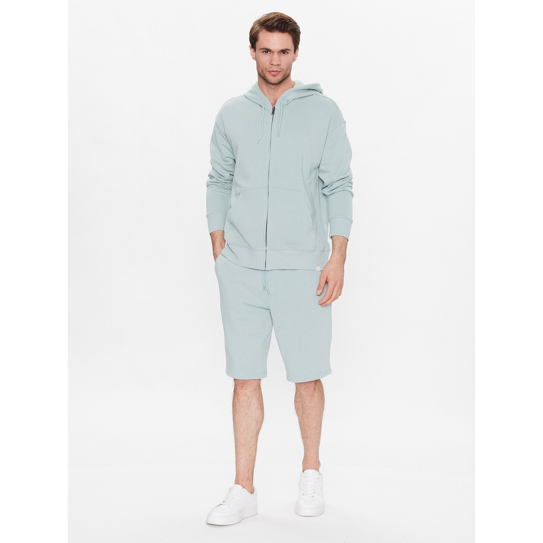 United Colors Of Benetton Спортни шорти 3J68U900C Зелен Regular Fit - Pepit.bg