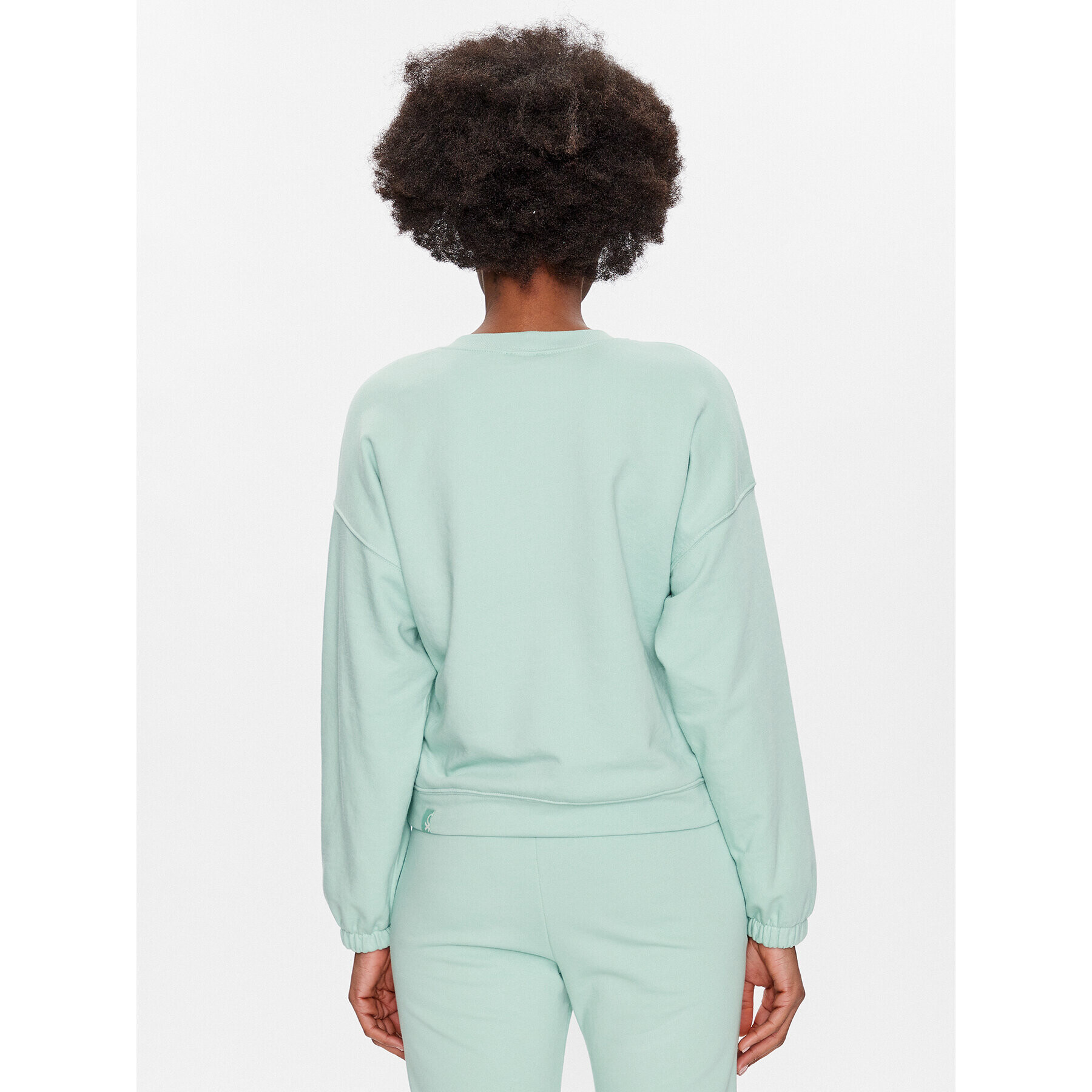 United Colors Of Benetton Суитшърт 31NB3M03M Зелен Regular Fit - Pepit.bg