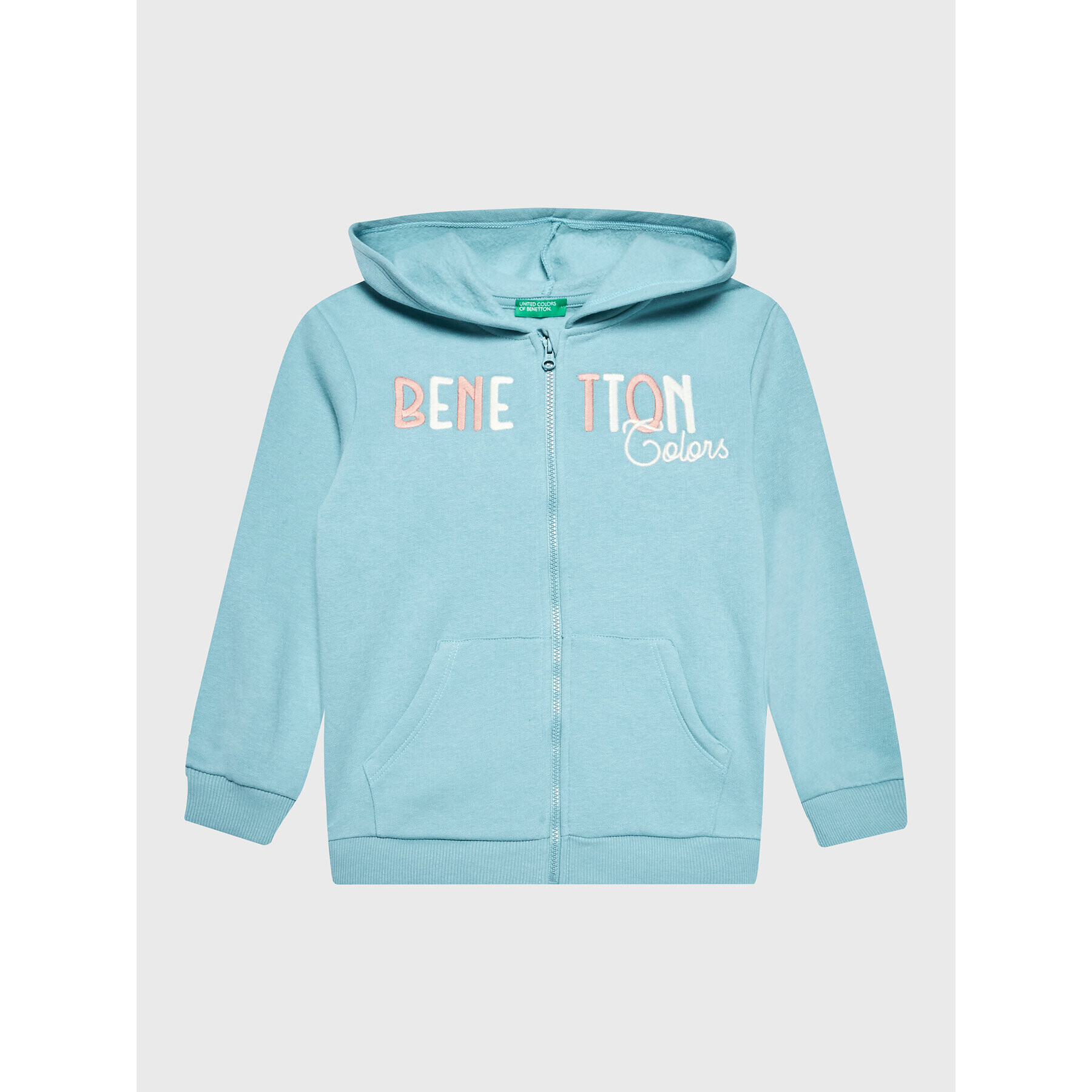 United Colors Of Benetton Суитшърт 35TMG501H Син Regular Fit - Pepit.bg