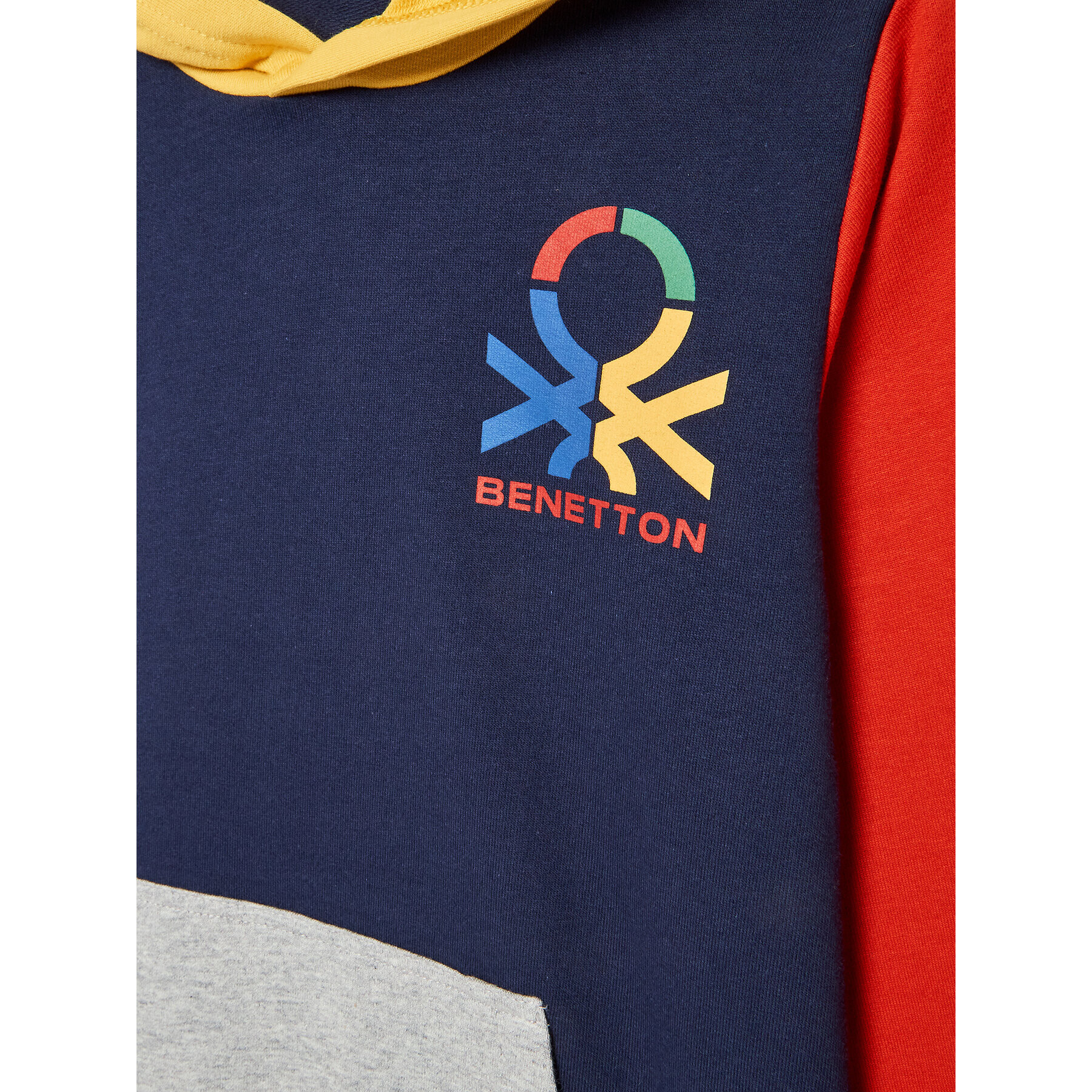 United Colors Of Benetton Суитшърт 3BC1C202C Тъмносин Regular Fit - Pepit.bg