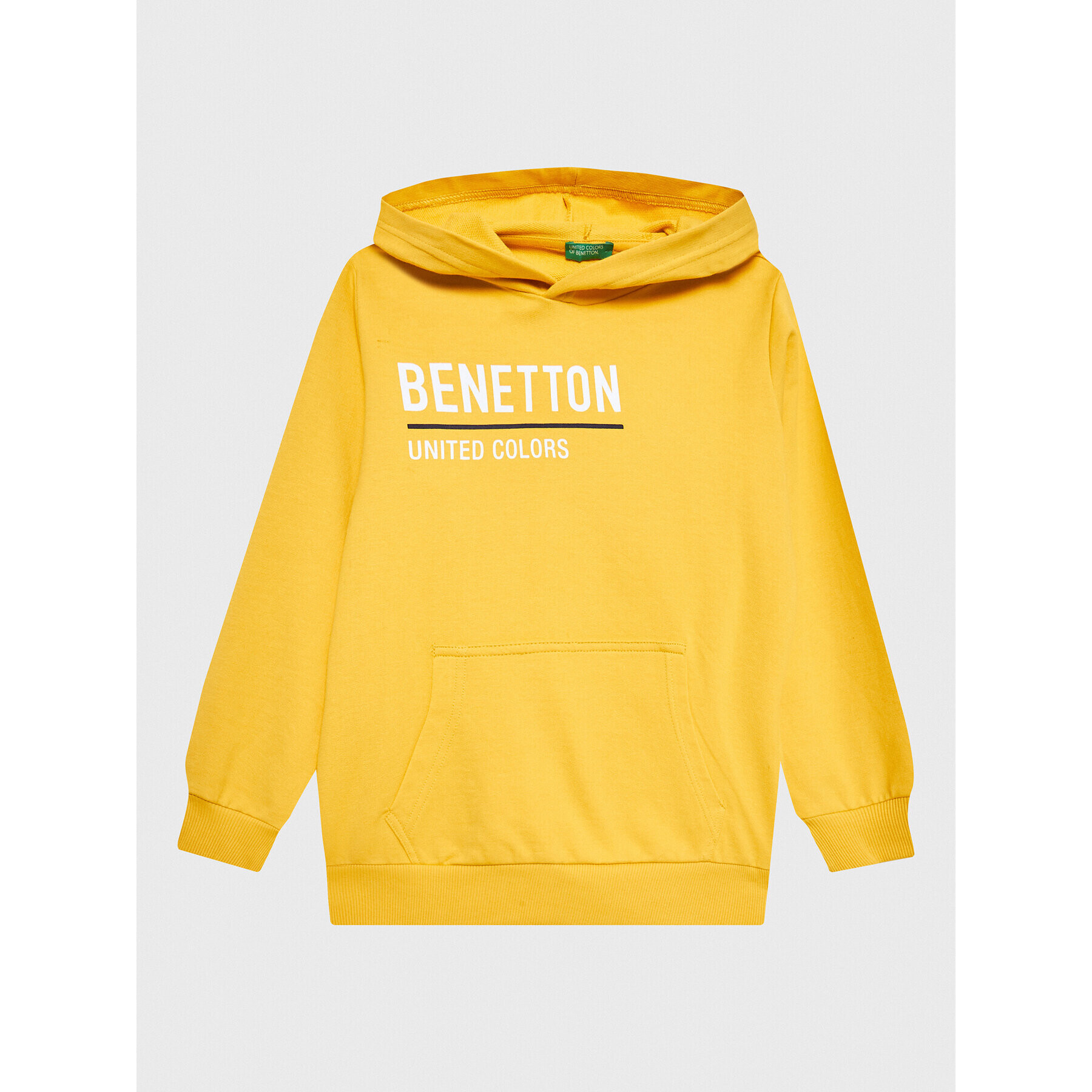 United Colors Of Benetton Суитшърт 3BC1C202C Жълт Regular Fit - Pepit.bg