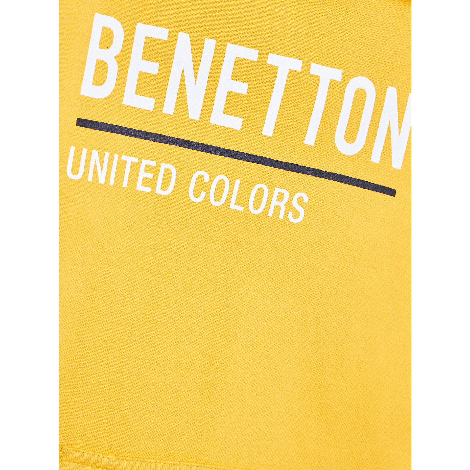 United Colors Of Benetton Суитшърт 3BC1C202C Жълт Regular Fit - Pepit.bg