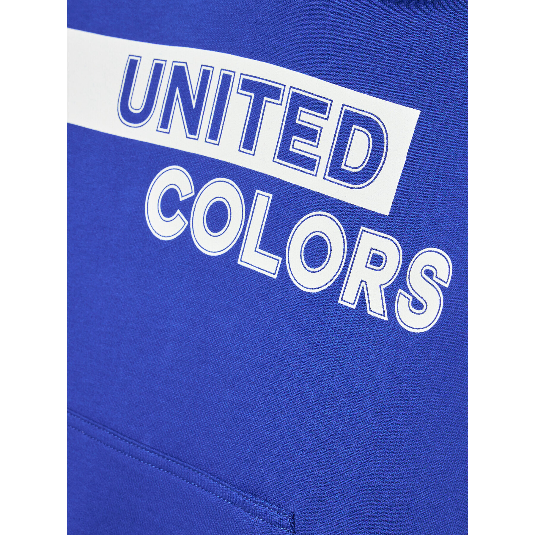 United Colors Of Benetton Суитшърт 3BC1C2262 Син Regular Fit - Pepit.bg