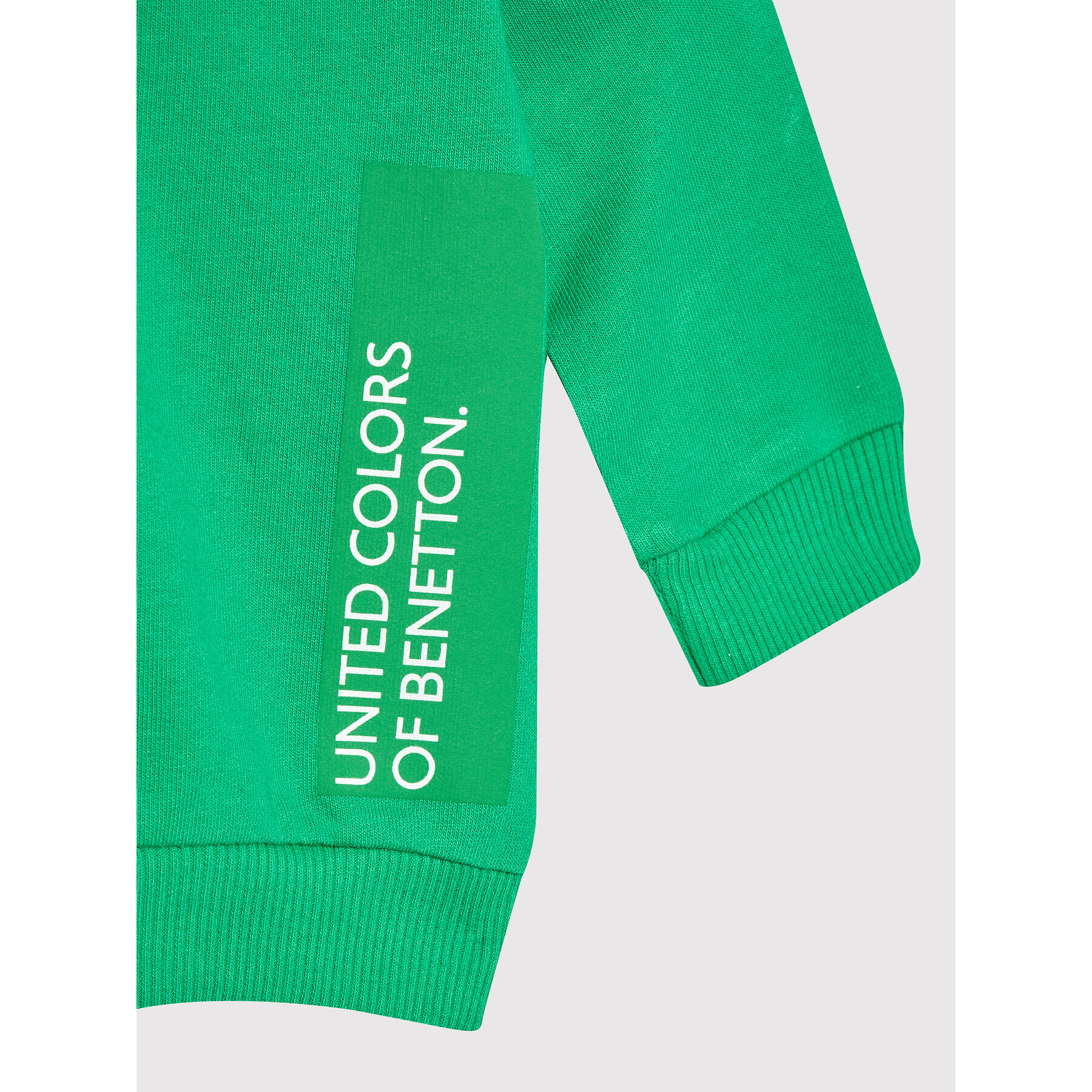 United Colors Of Benetton Суитшърт 3BC1G500D Зелен Regular Fit - Pepit.bg