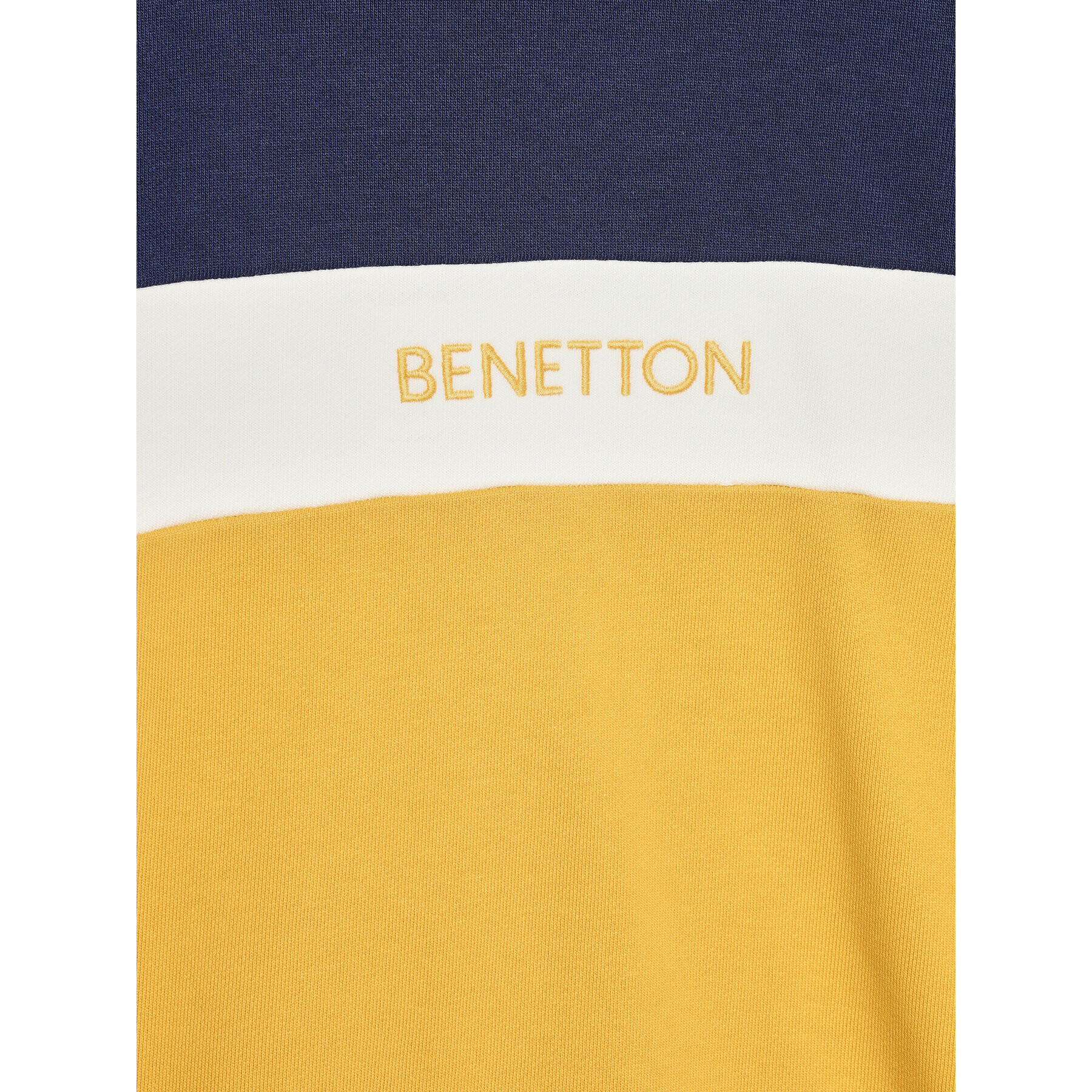 United Colors Of Benetton Суитшърт 3FPPC10DZ Жълт Regular Fit - Pepit.bg