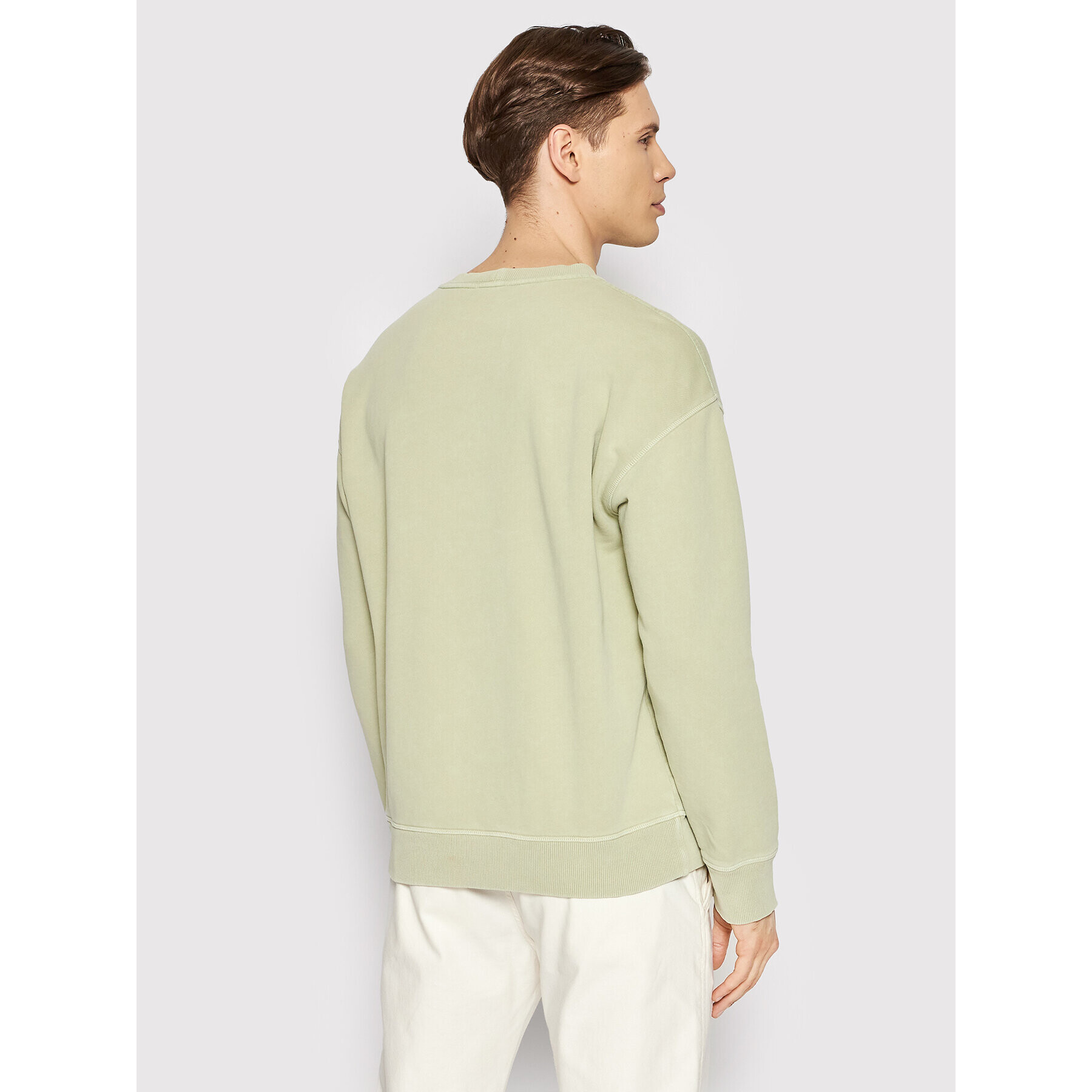 United Colors Of Benetton Суитшърт 3HQLU1025 Зелен Relaxed Fit - Pepit.bg