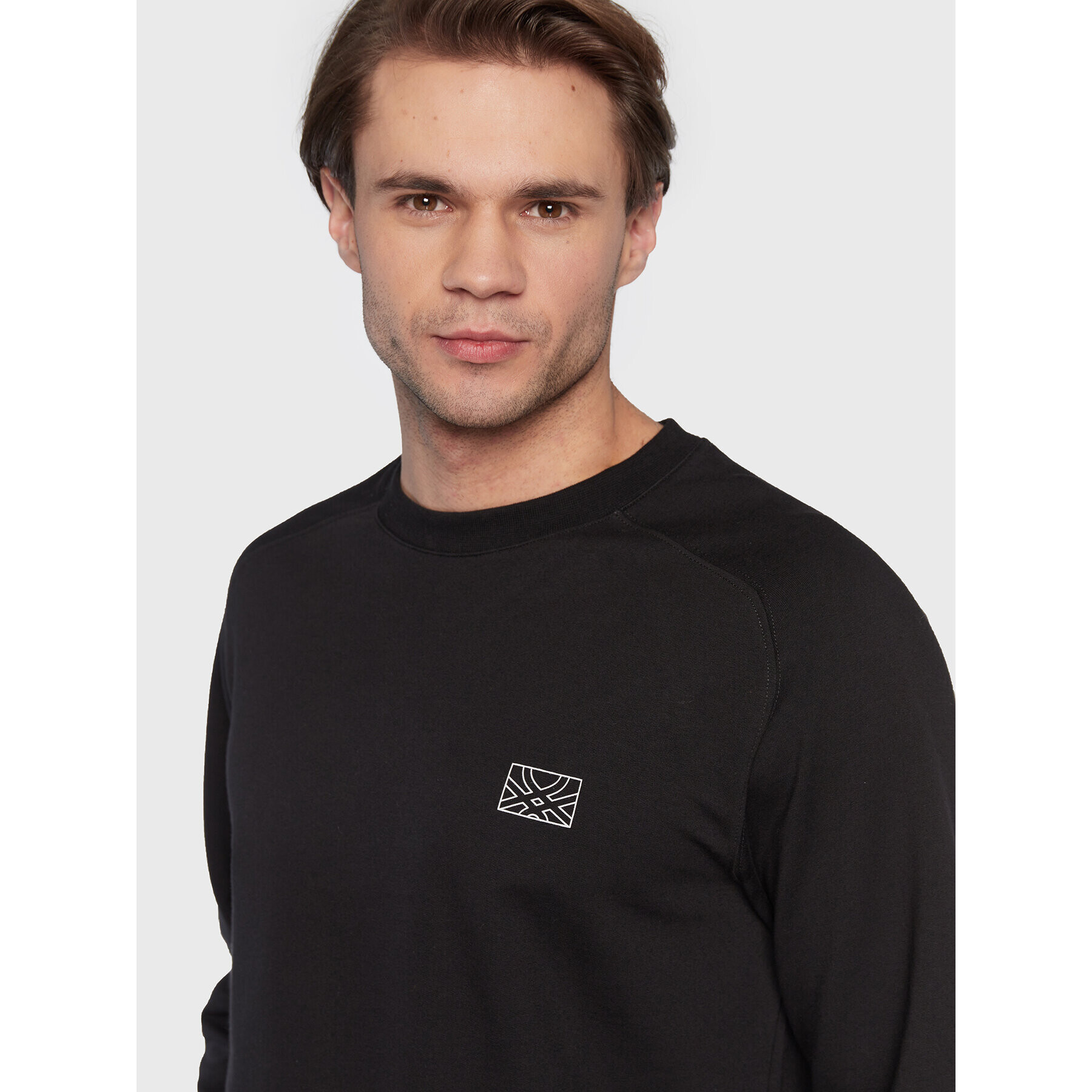 United Colors Of Benetton Суитшърт 3HVTU1036 Черен Regular Fit - Pepit.bg