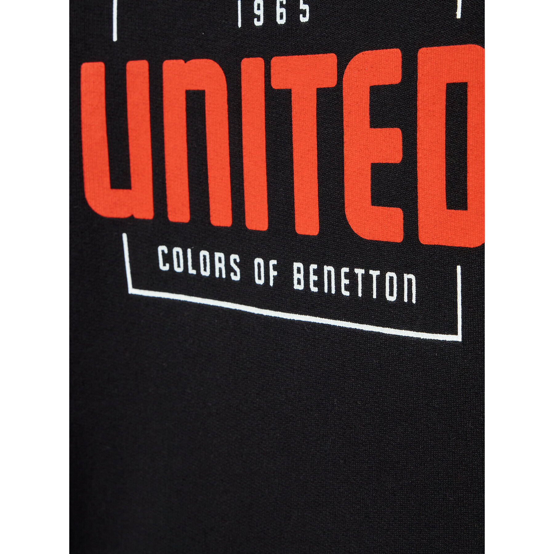 United Colors Of Benetton Суитшърт 3J68C105R Черен Regular Fit - Pepit.bg