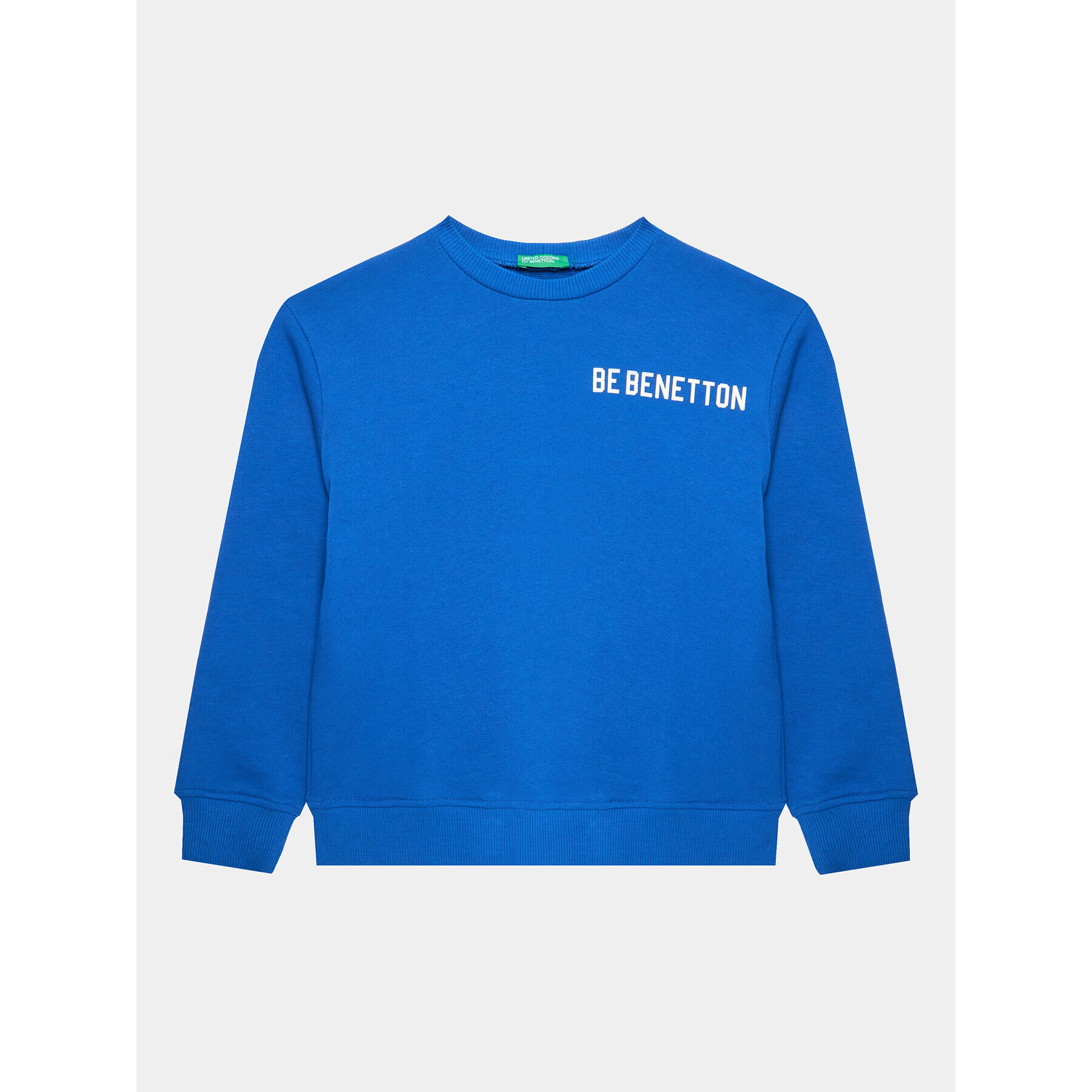 United Colors Of Benetton Суитшърт 3J68C10D4 Син Regular Fit - Pepit.bg