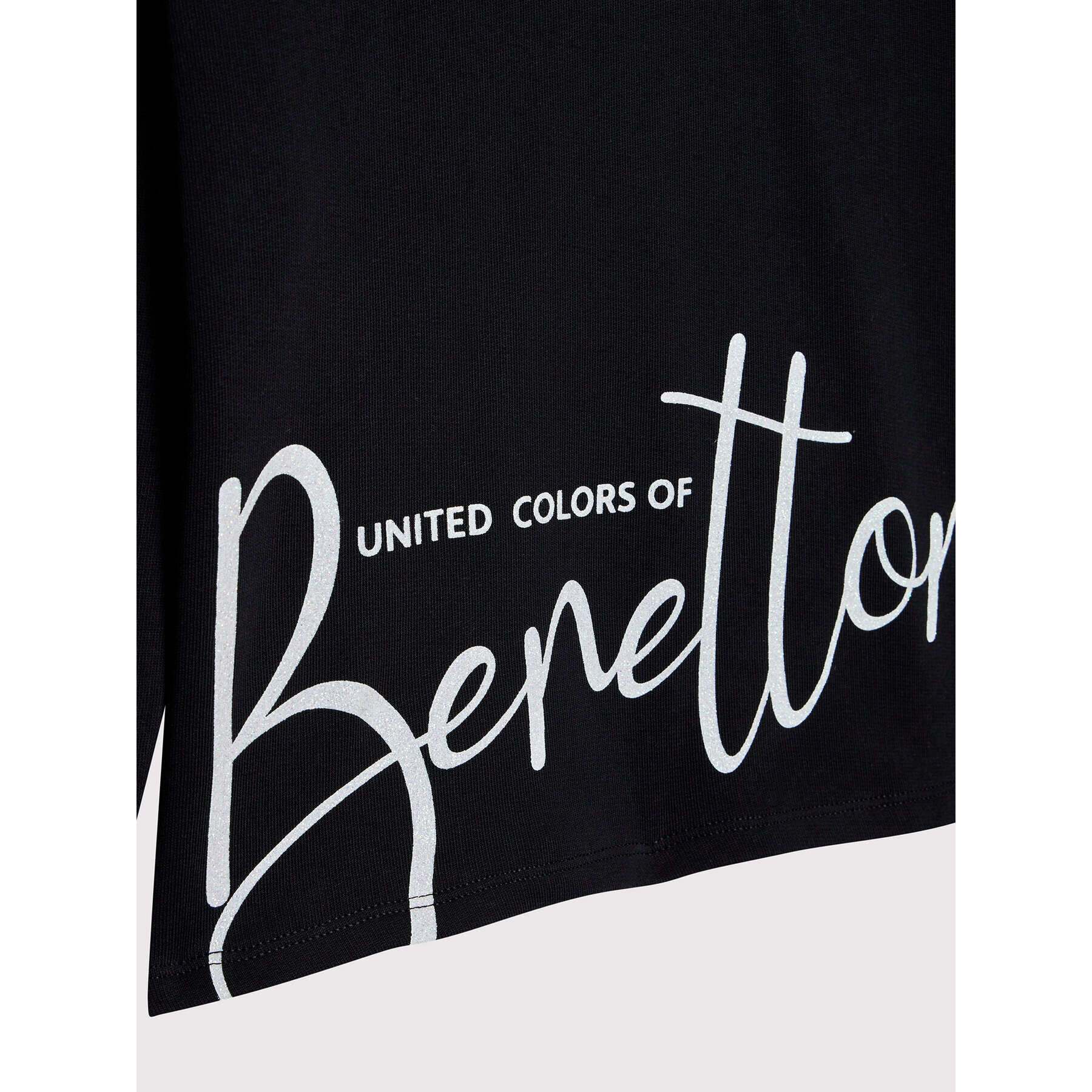 United Colors Of Benetton Суитшърт 3J68C200C Черен Boxy Fit - Pepit.bg