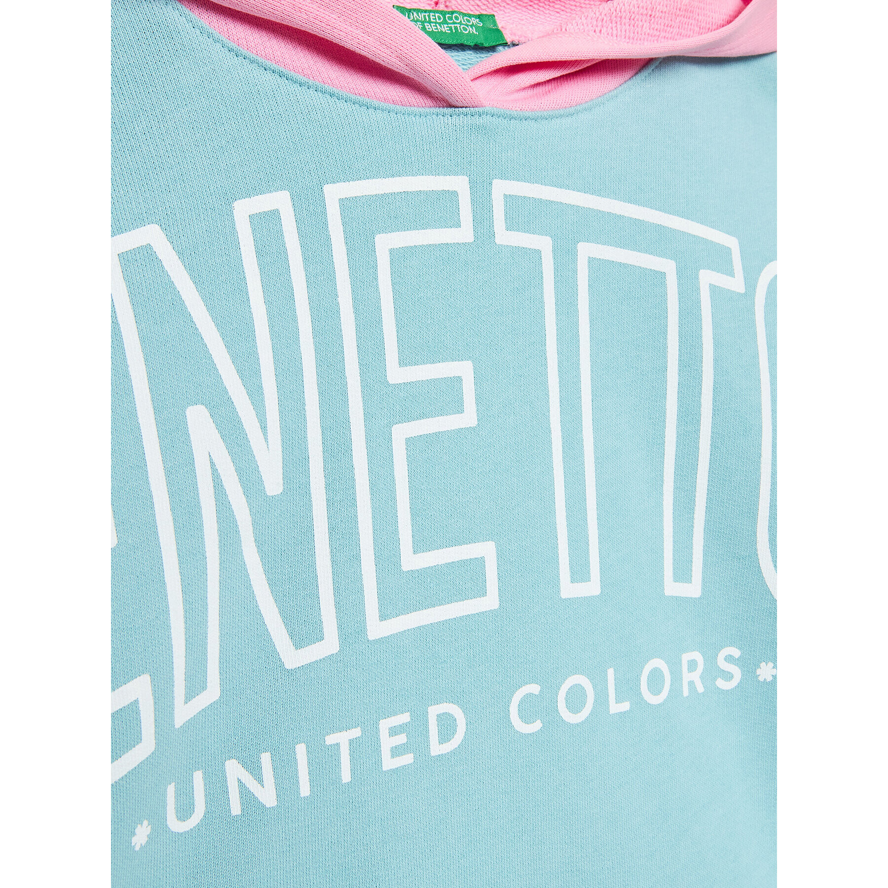 United Colors Of Benetton Суитшърт 3J68C202E Зелен Regular Fit - Pepit.bg