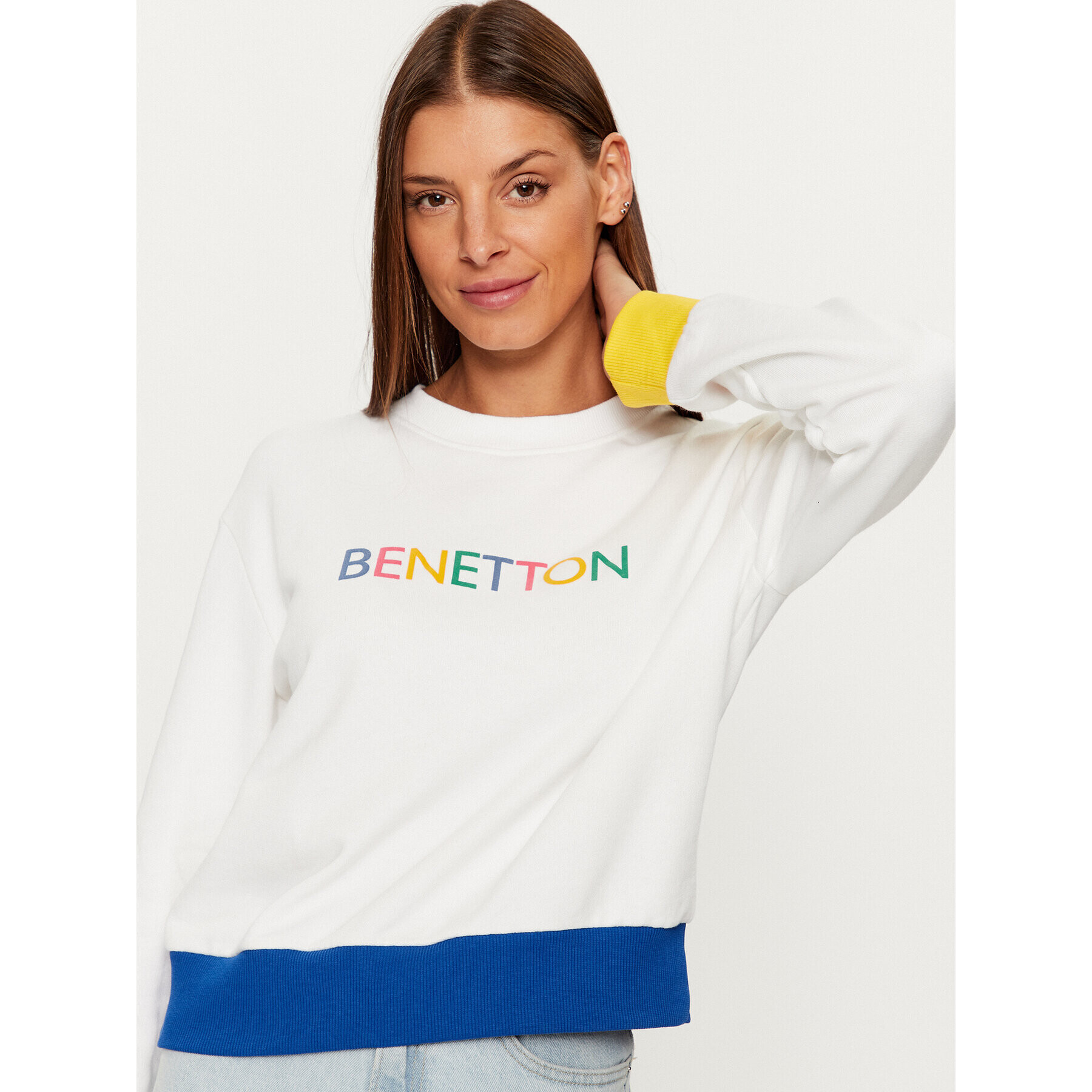 United Colors Of Benetton Суитшърт 3J68D104C Цветен Comfort Fit - Pepit.bg