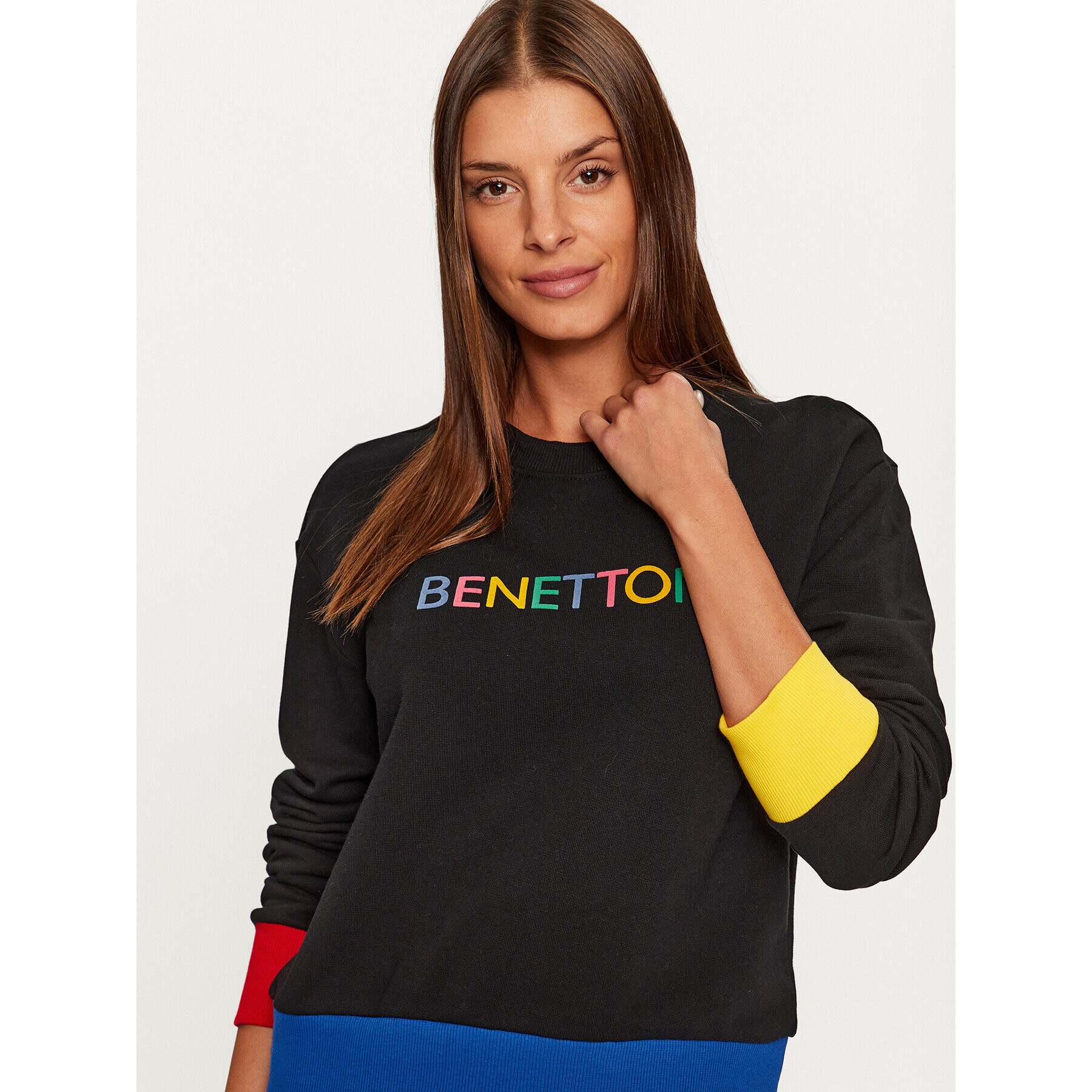 United Colors Of Benetton Суитшърт 3J68D104C Цветен Comfort Fit - Pepit.bg