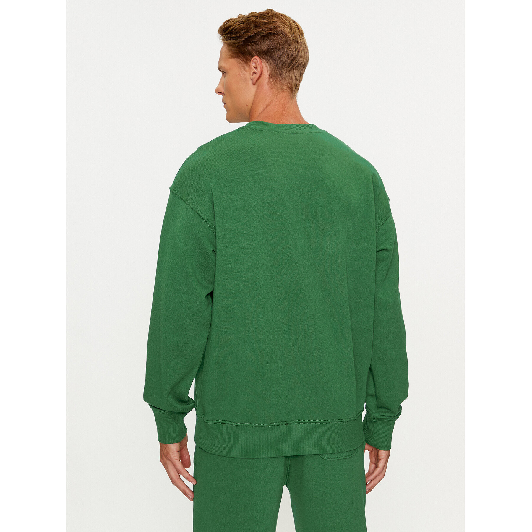 United Colors Of Benetton Суитшърт 3J68U1009 Зелен Regular Fit - Pepit.bg