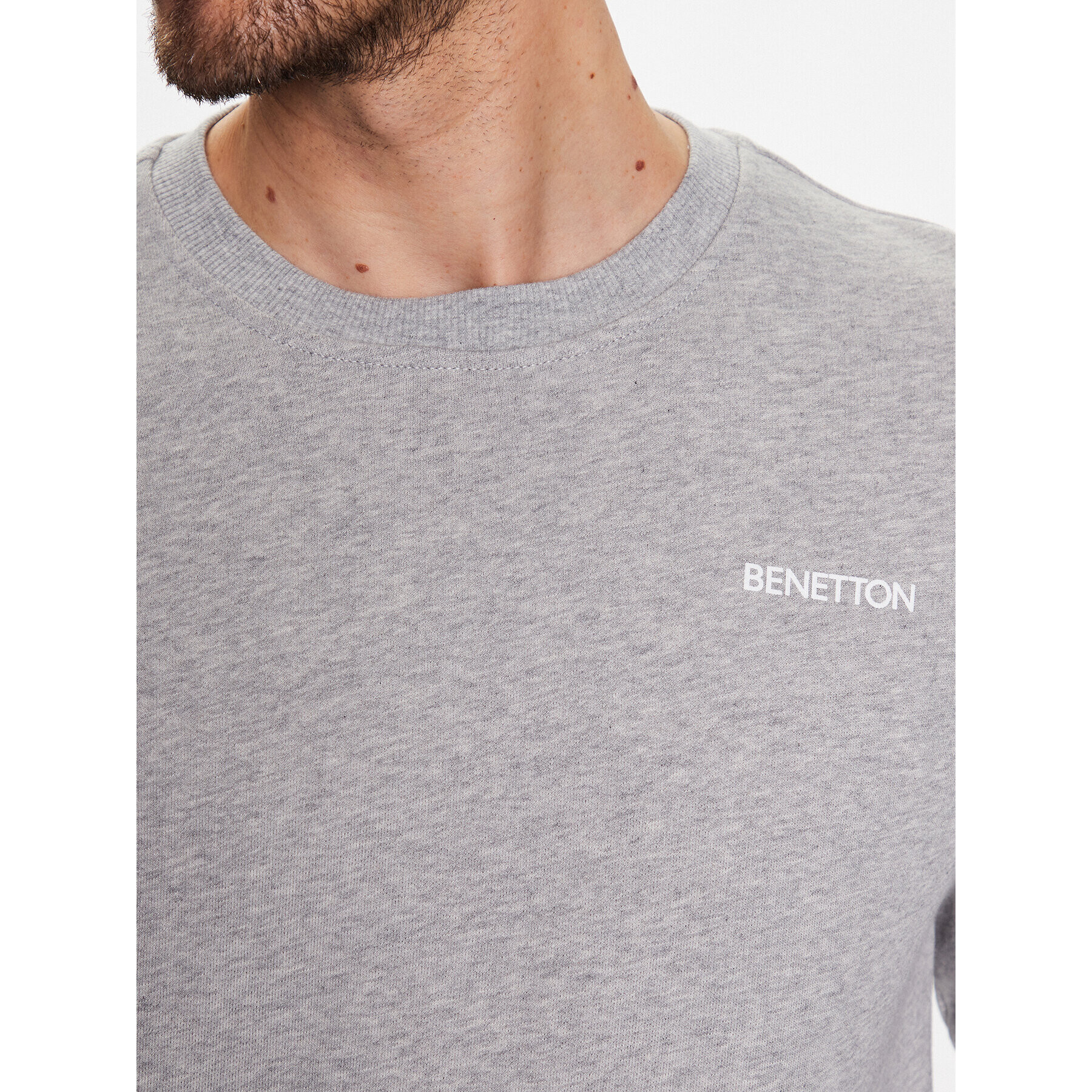 United Colors Of Benetton Суитшърт 3J68U100F Сив Regular Fit - Pepit.bg