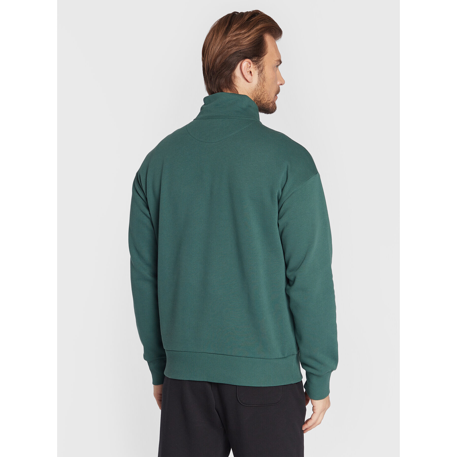 United Colors Of Benetton Суитшърт 3J73U103Q Зелен Relaxed Fit - Pepit.bg