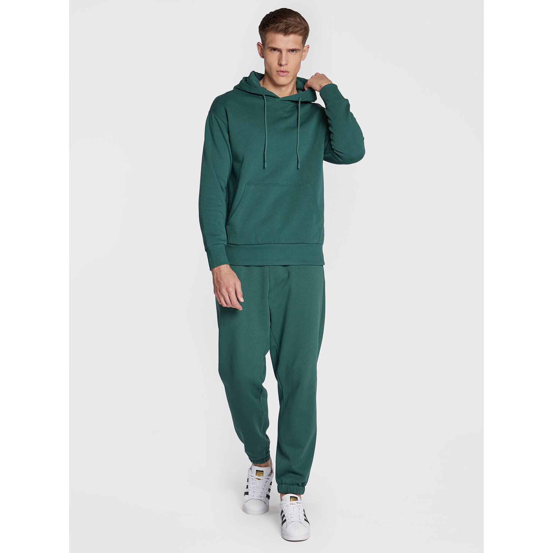 United Colors Of Benetton Суитшърт 3J73U200F Зелен Regular Fit - Pepit.bg