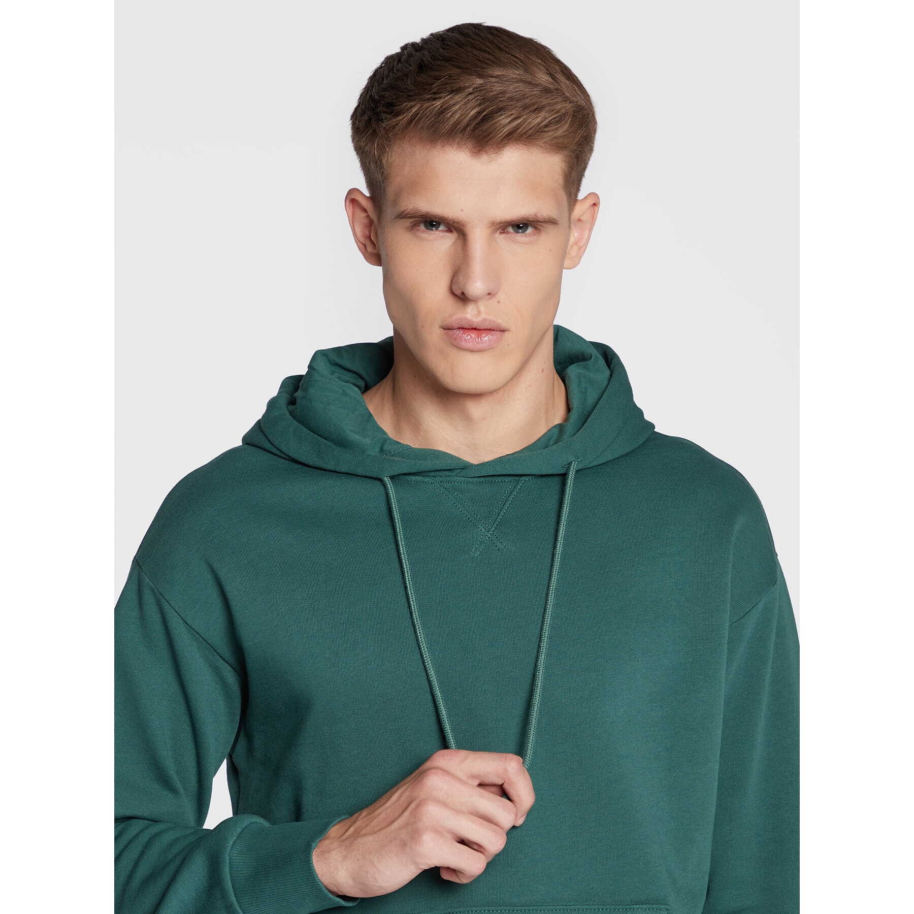 United Colors Of Benetton Суитшърт 3J73U200F Зелен Regular Fit - Pepit.bg